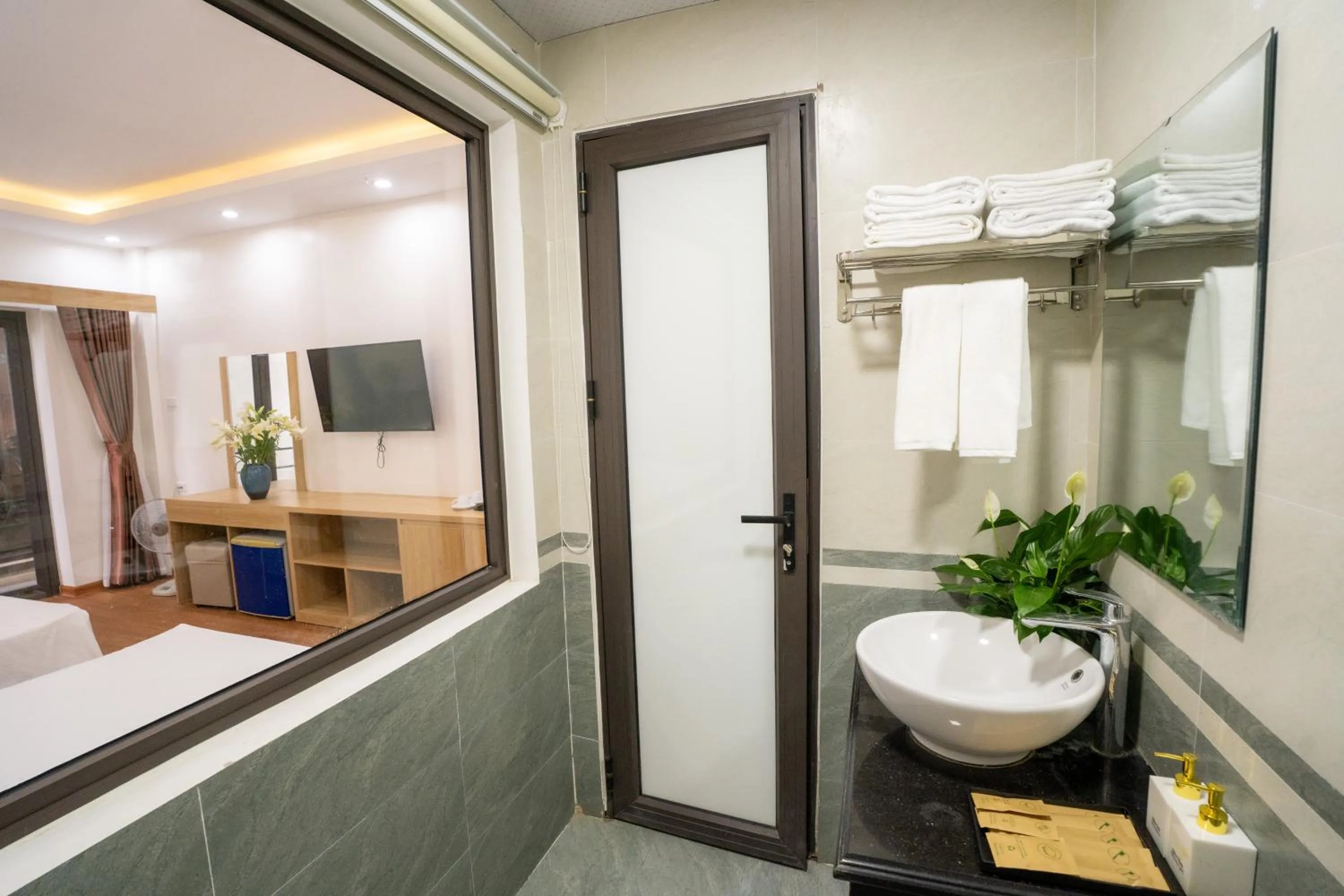 Bathroom in Vsana Vu Son Hotel