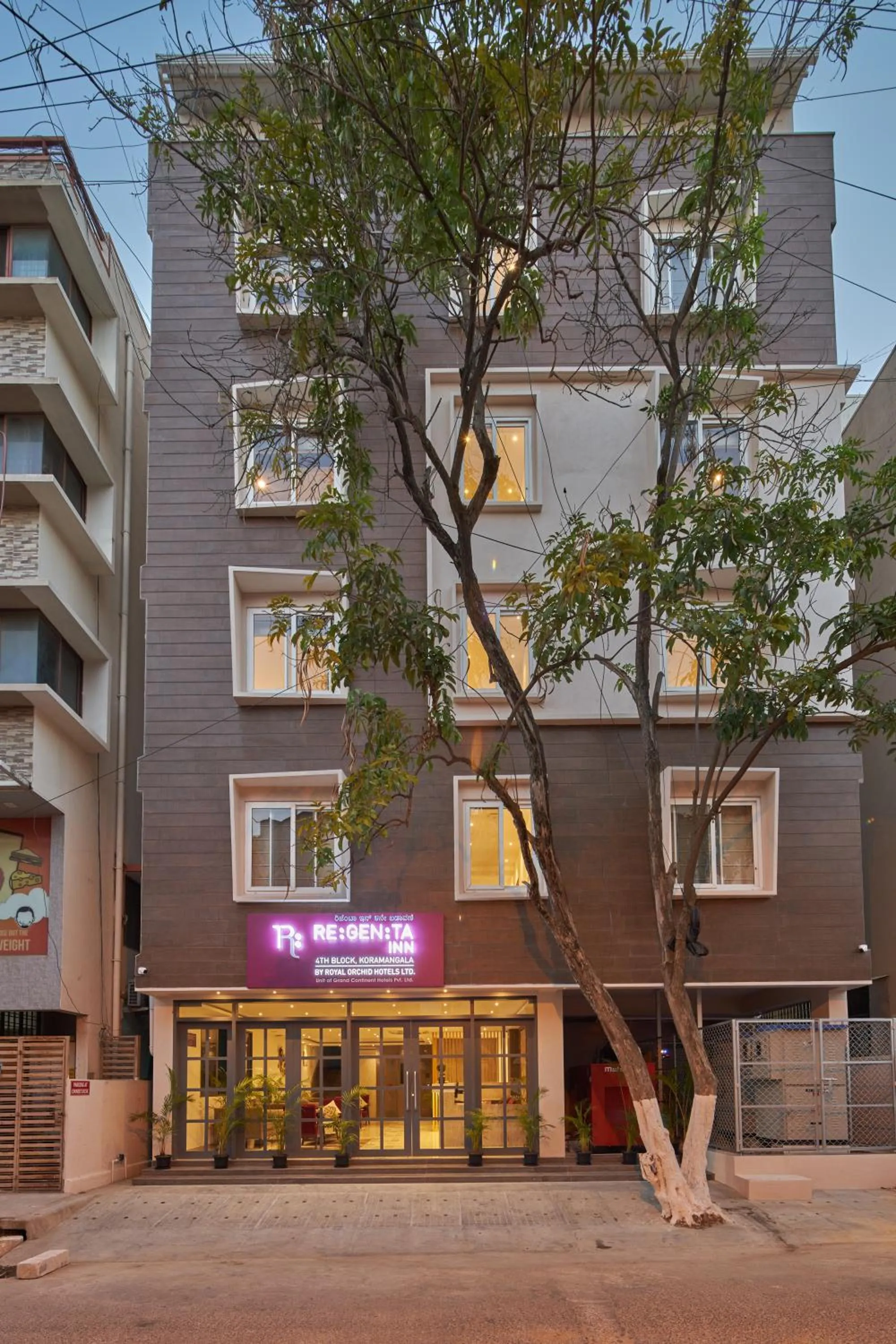 Property building in Regenta Inn 4th Block Koramangala Bangalore