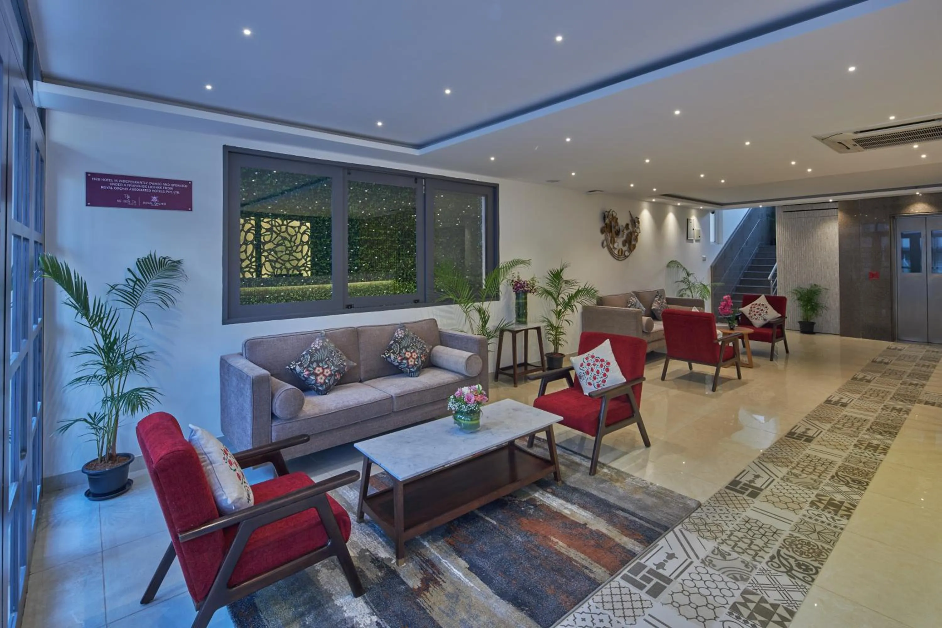 Lobby or reception in Regenta Inn 4th Block Koramangala Bangalore