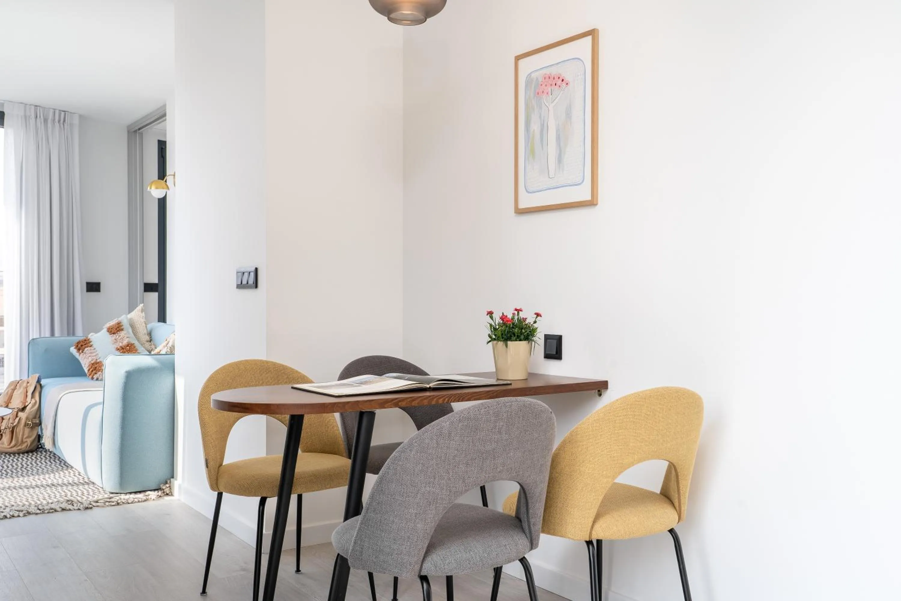 Living room in TSA La Rambla