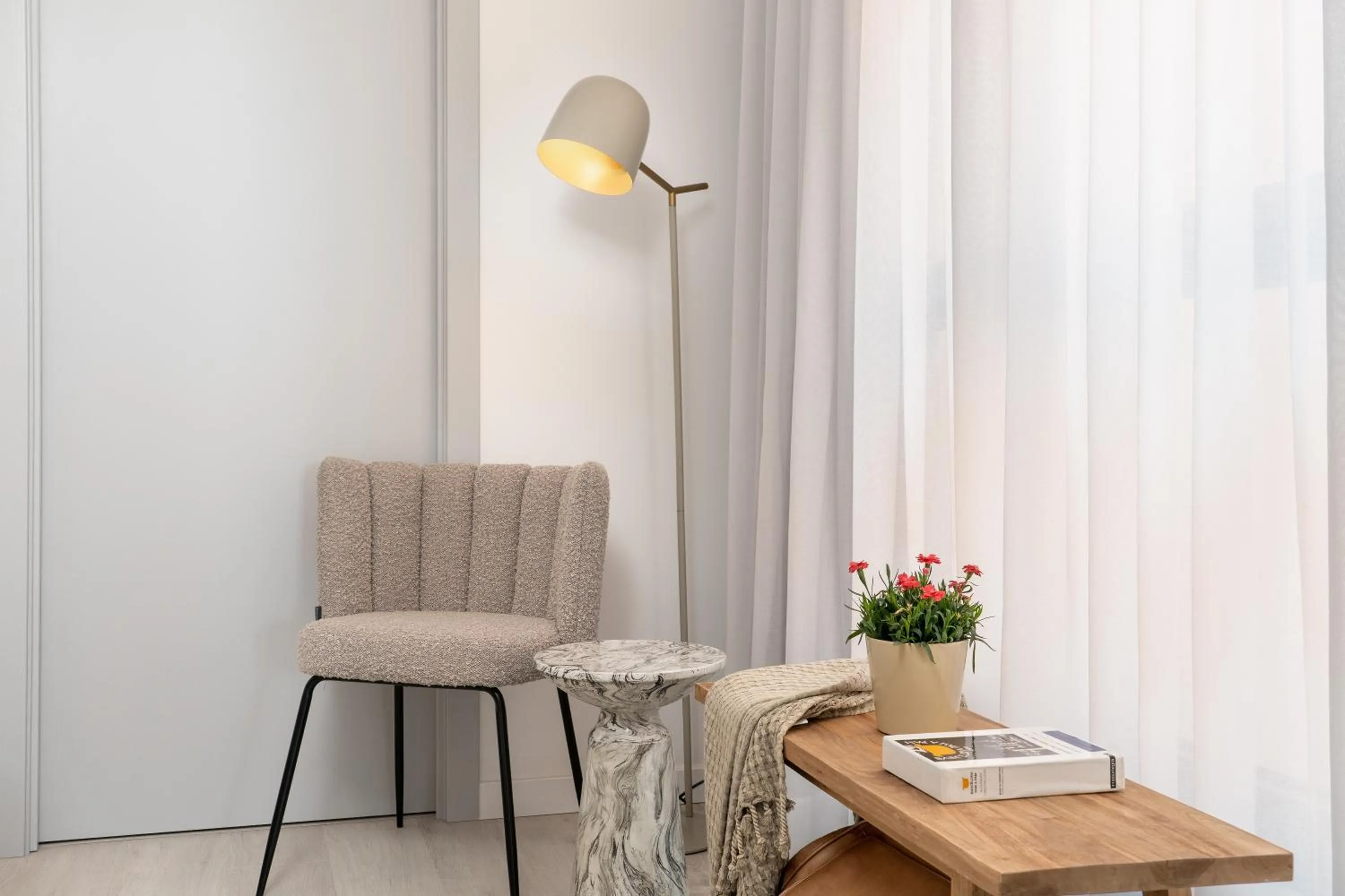 Seating area in TSA La Rambla