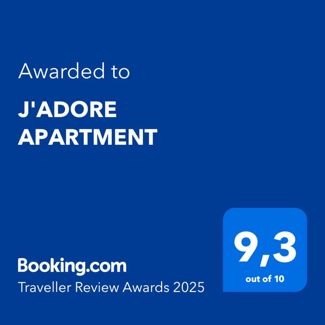Certificate/Award in J'ADORE APARTMENT