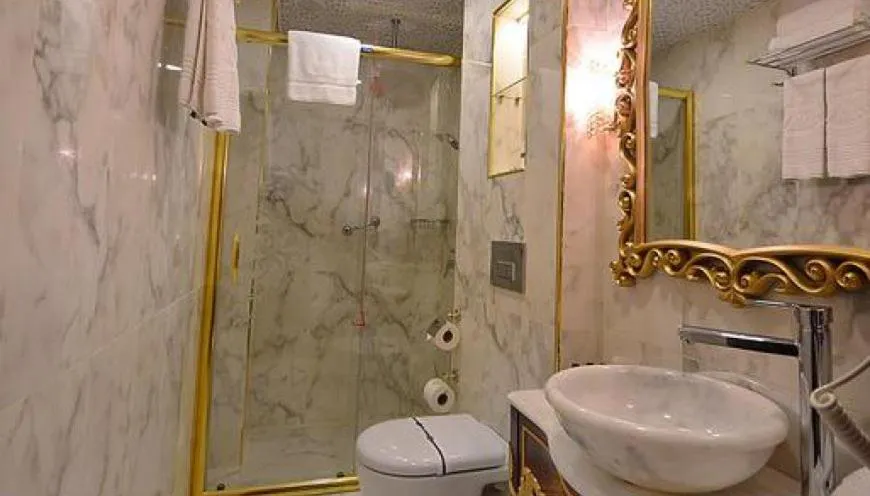 Bathroom in Golden Marmara Hotel