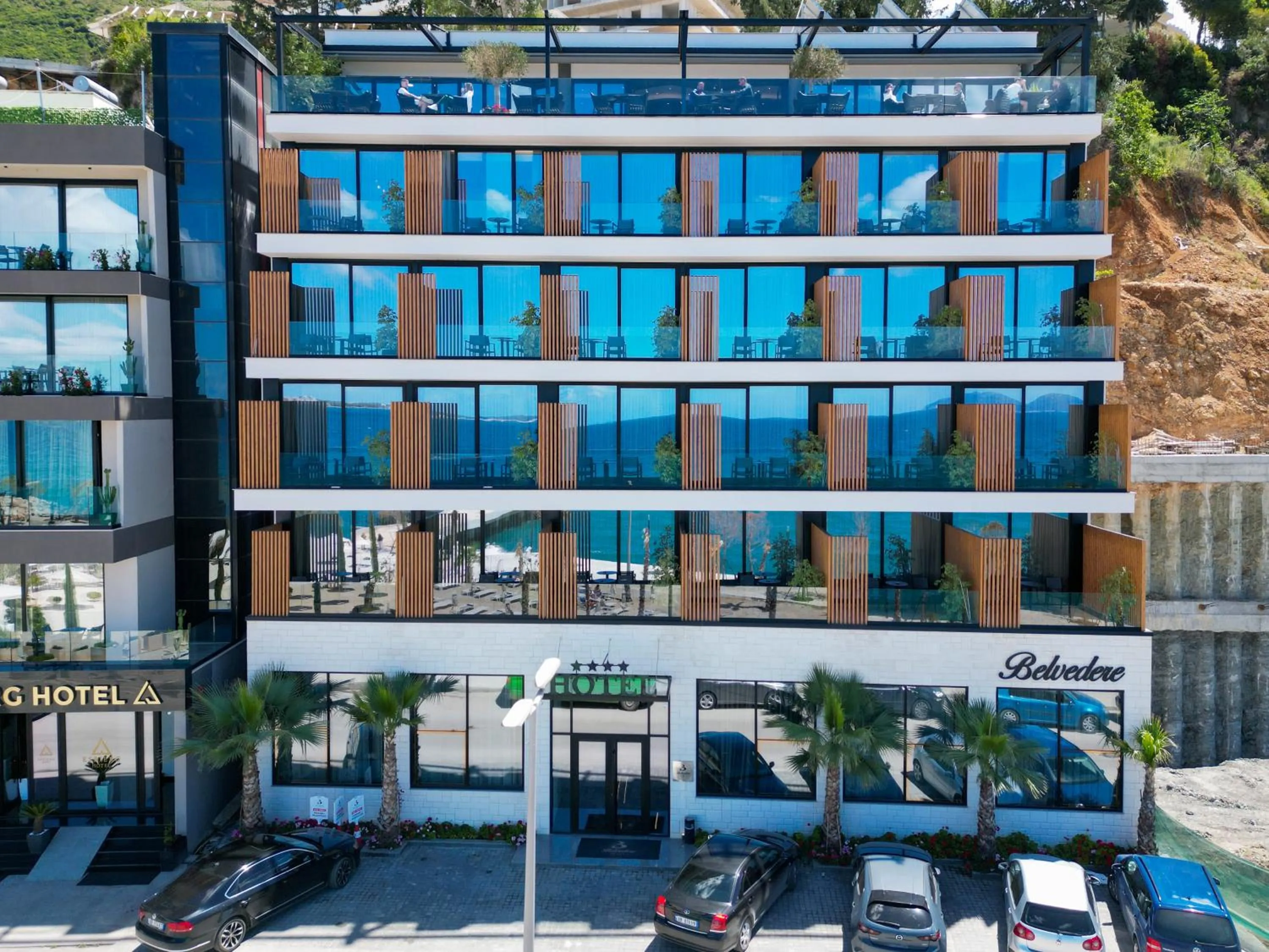 Property building in Belvedere Hotel & SPA