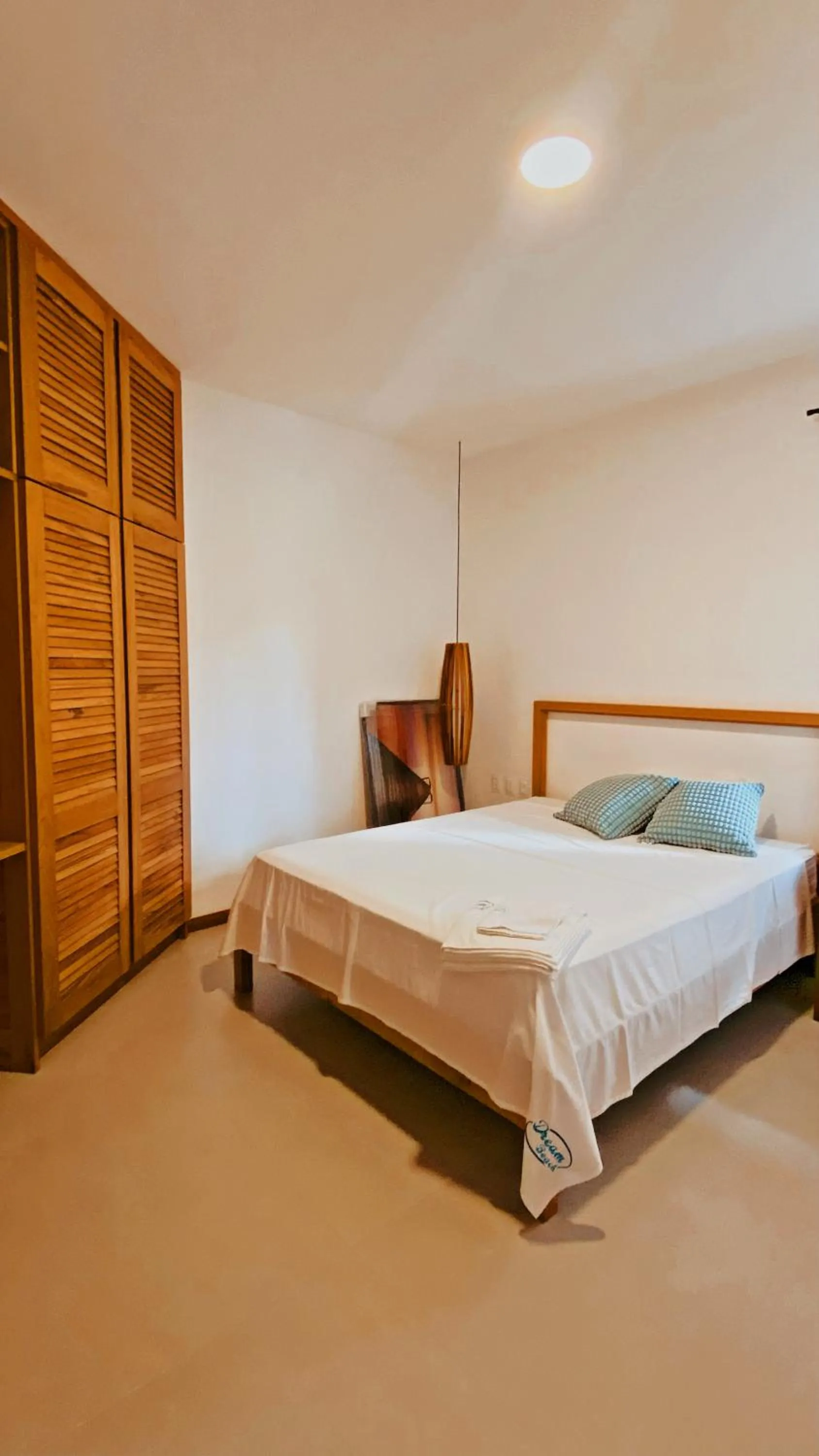 Bed in Dream Beach Cumbuco Superior Oceanfront Apartments