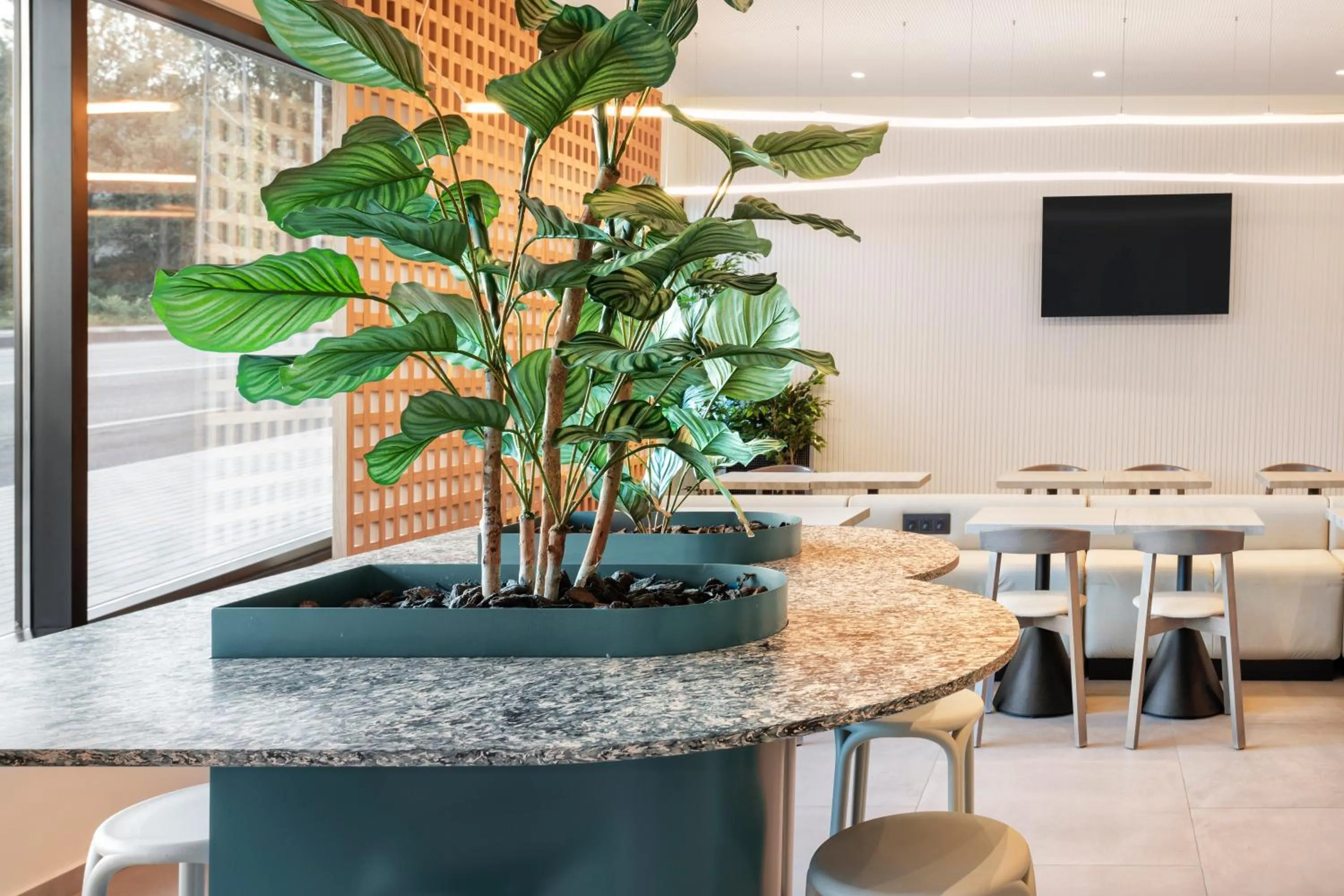 Living room in B&B HOTEL Guimarães