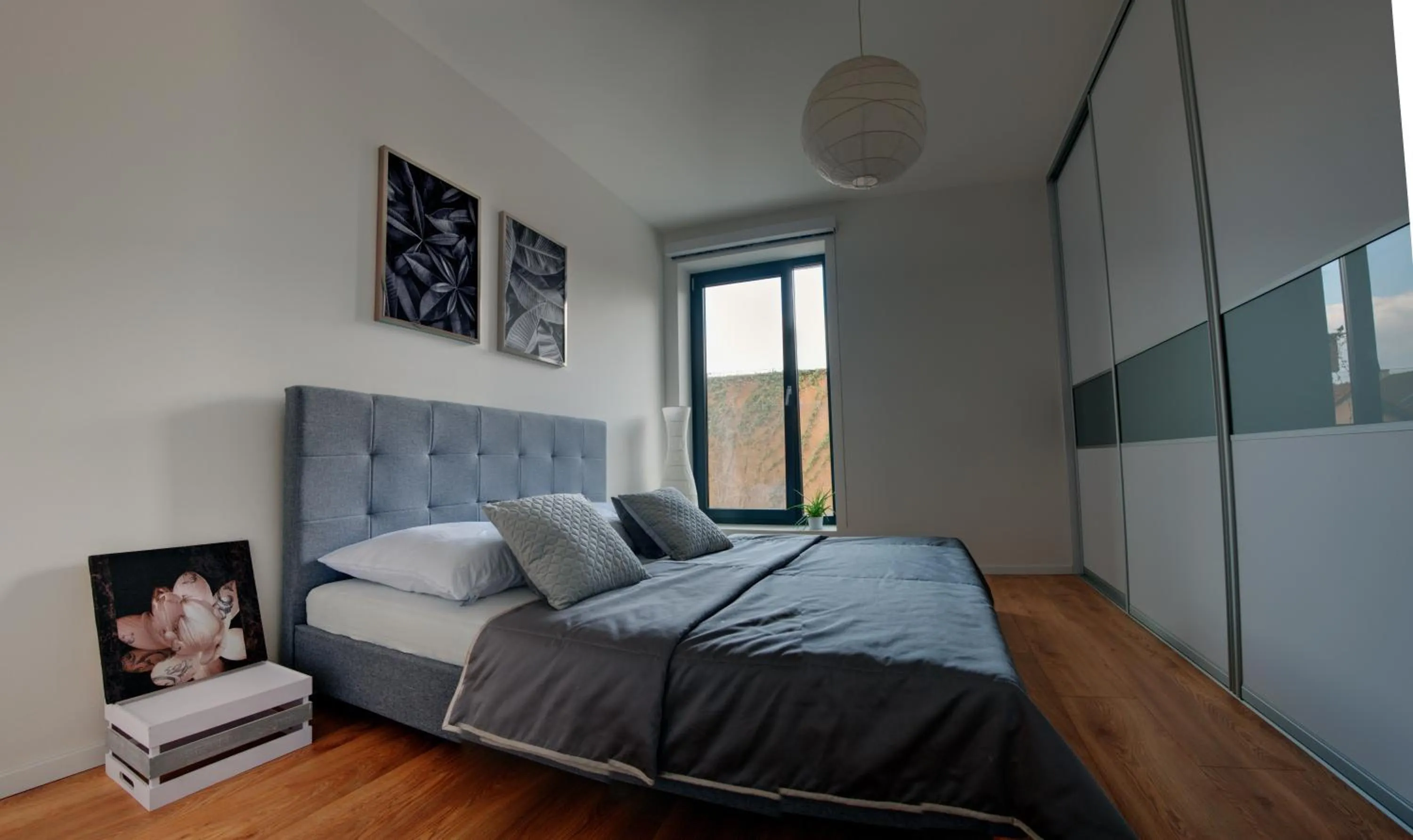 Bed in Apartmán Kmeťova so súkromným parkovaním zdarma, 5 min pešo do centra