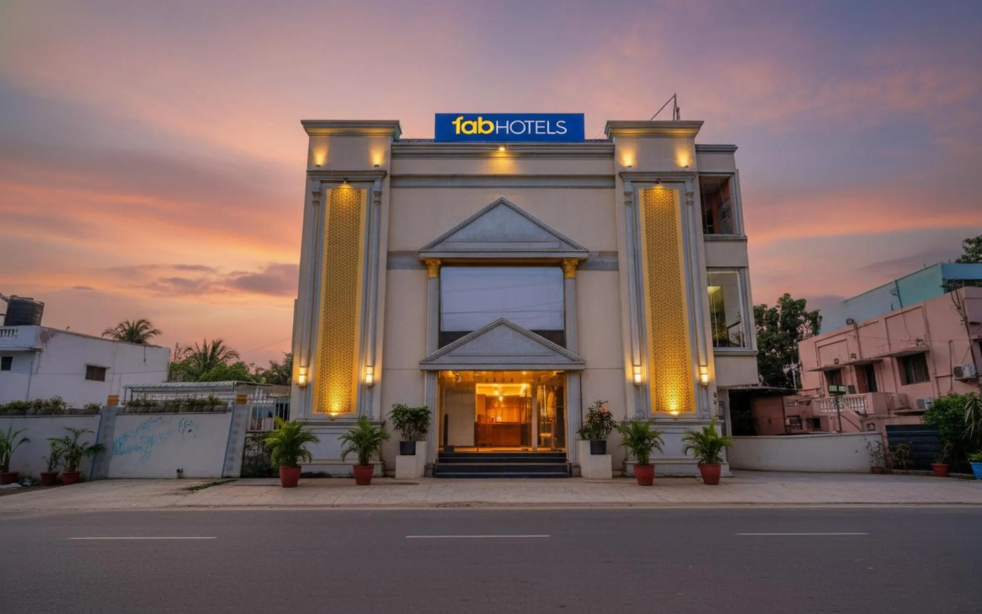 Facade/entrance in FabHotel Aishwarya Inn