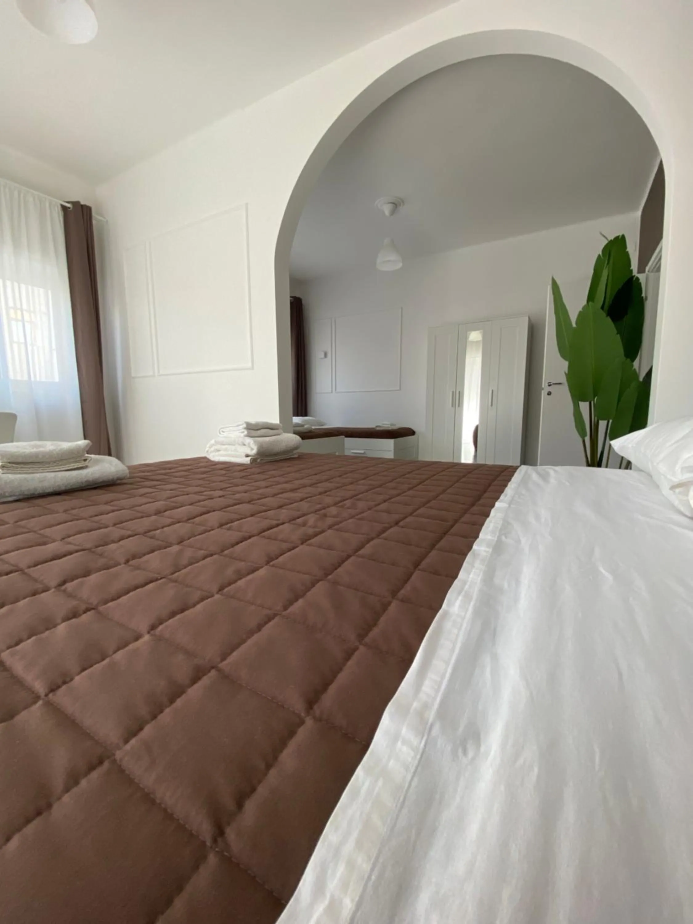 Bed in Quintino Sella rooms