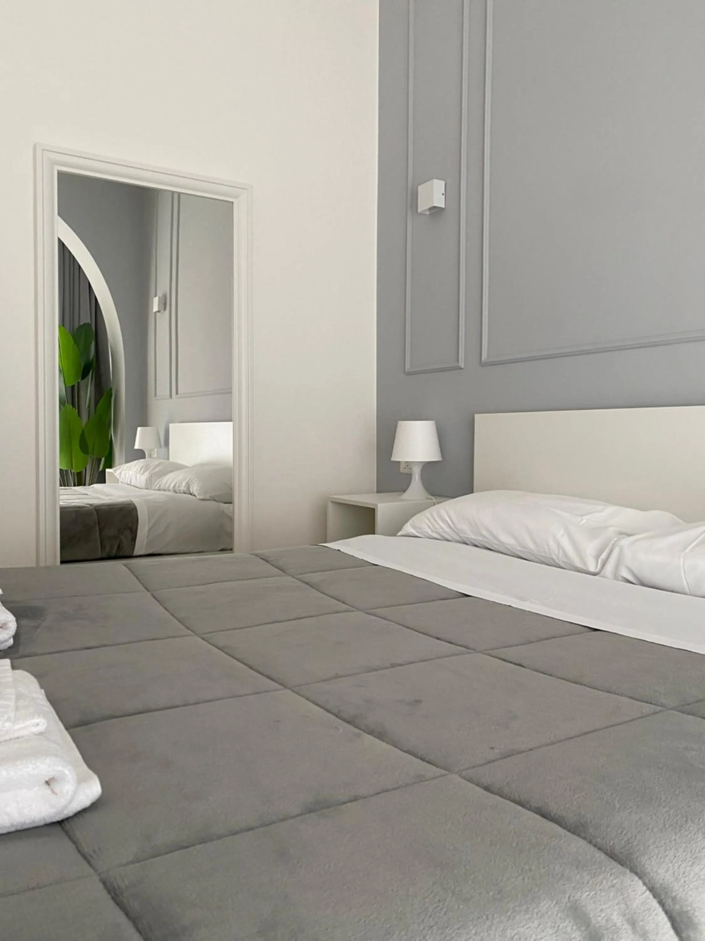 Bed in Quintino Sella rooms