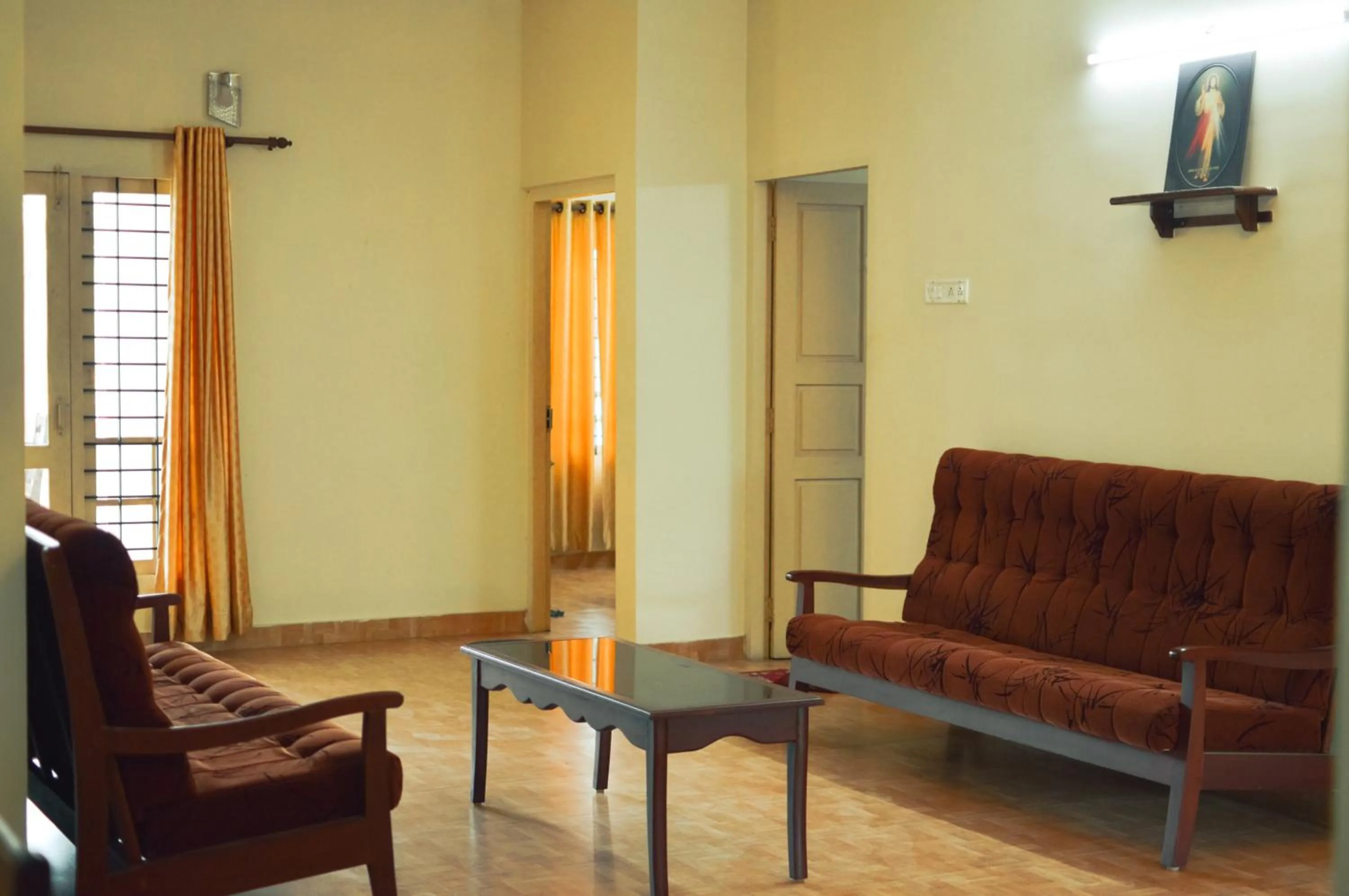 Living room in Santa Maria Hostel, Fort Kochi
