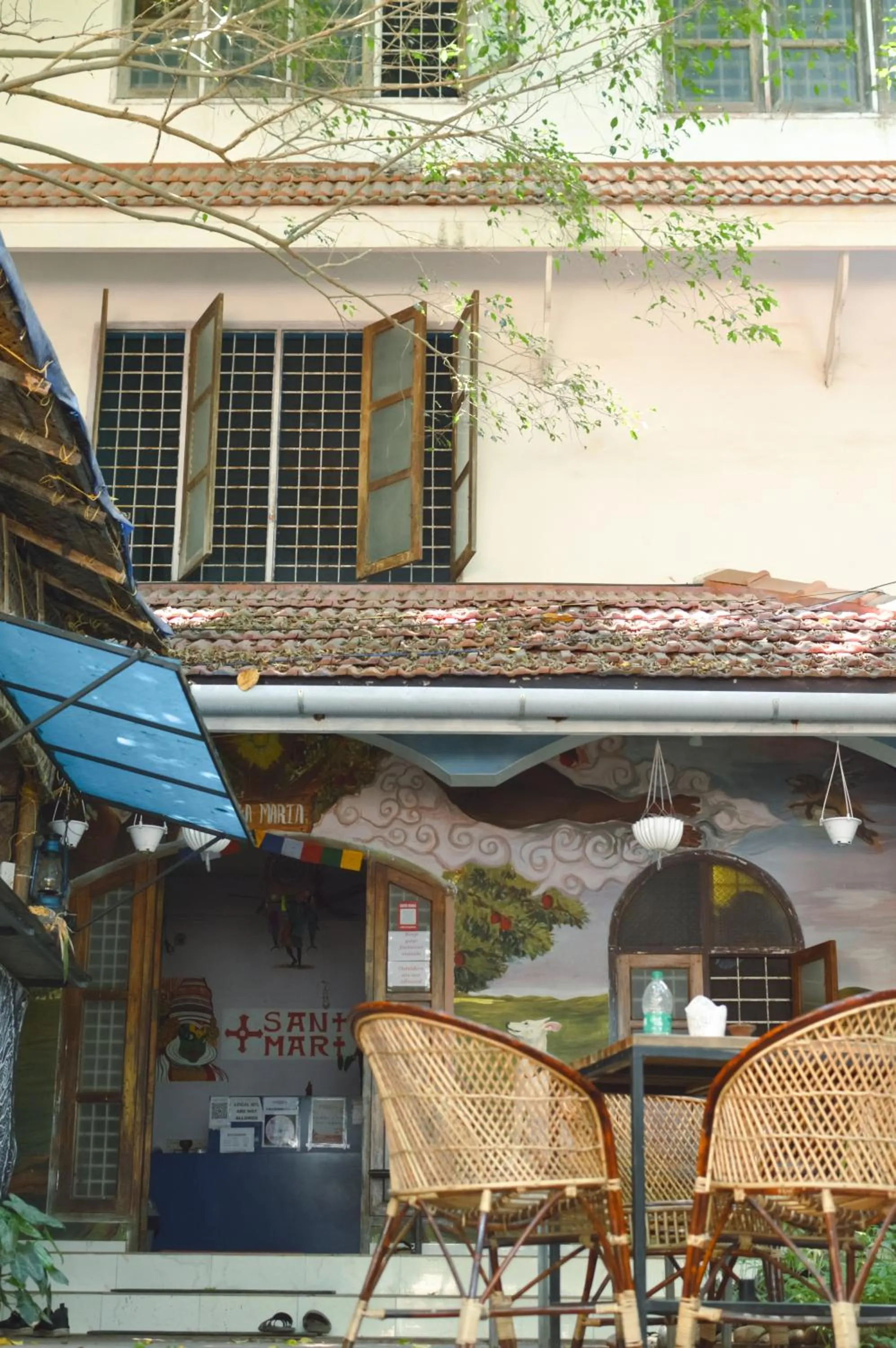 Property building in Santa Maria Hostel, Fort Kochi