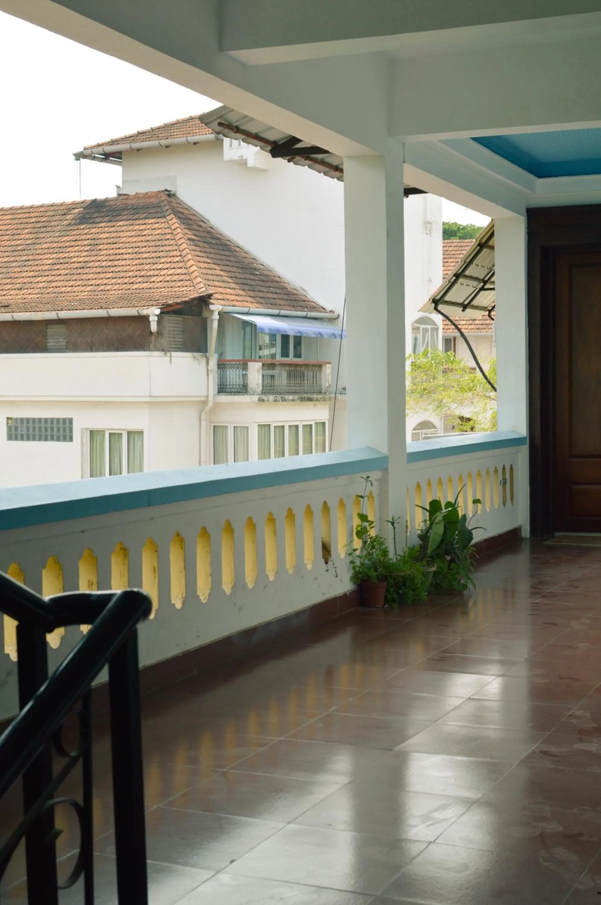 Balcony/Terrace in Santa Maria Hostel, Fort Kochi