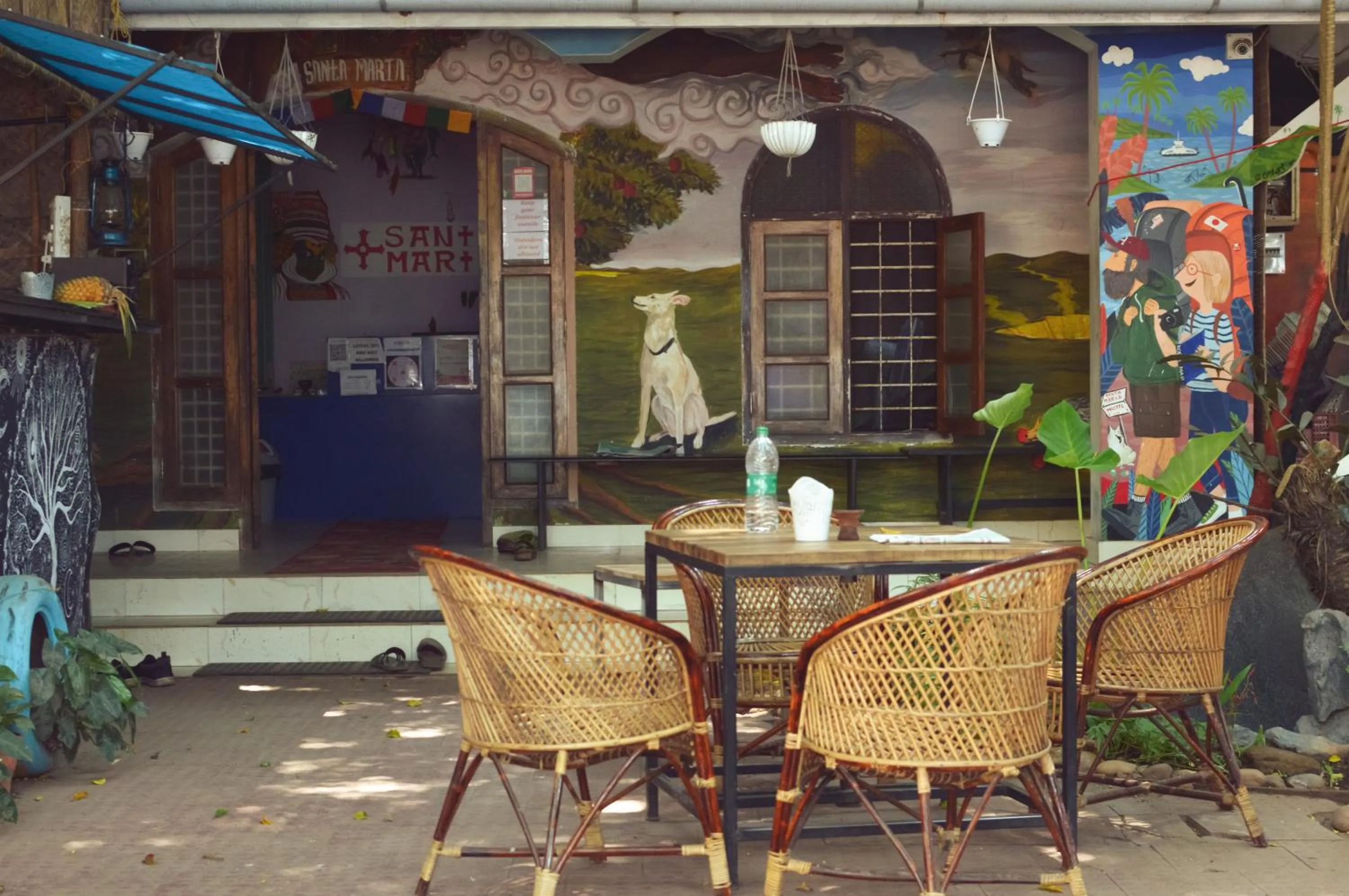 Property building in Santa Maria Hostel, Fort Kochi