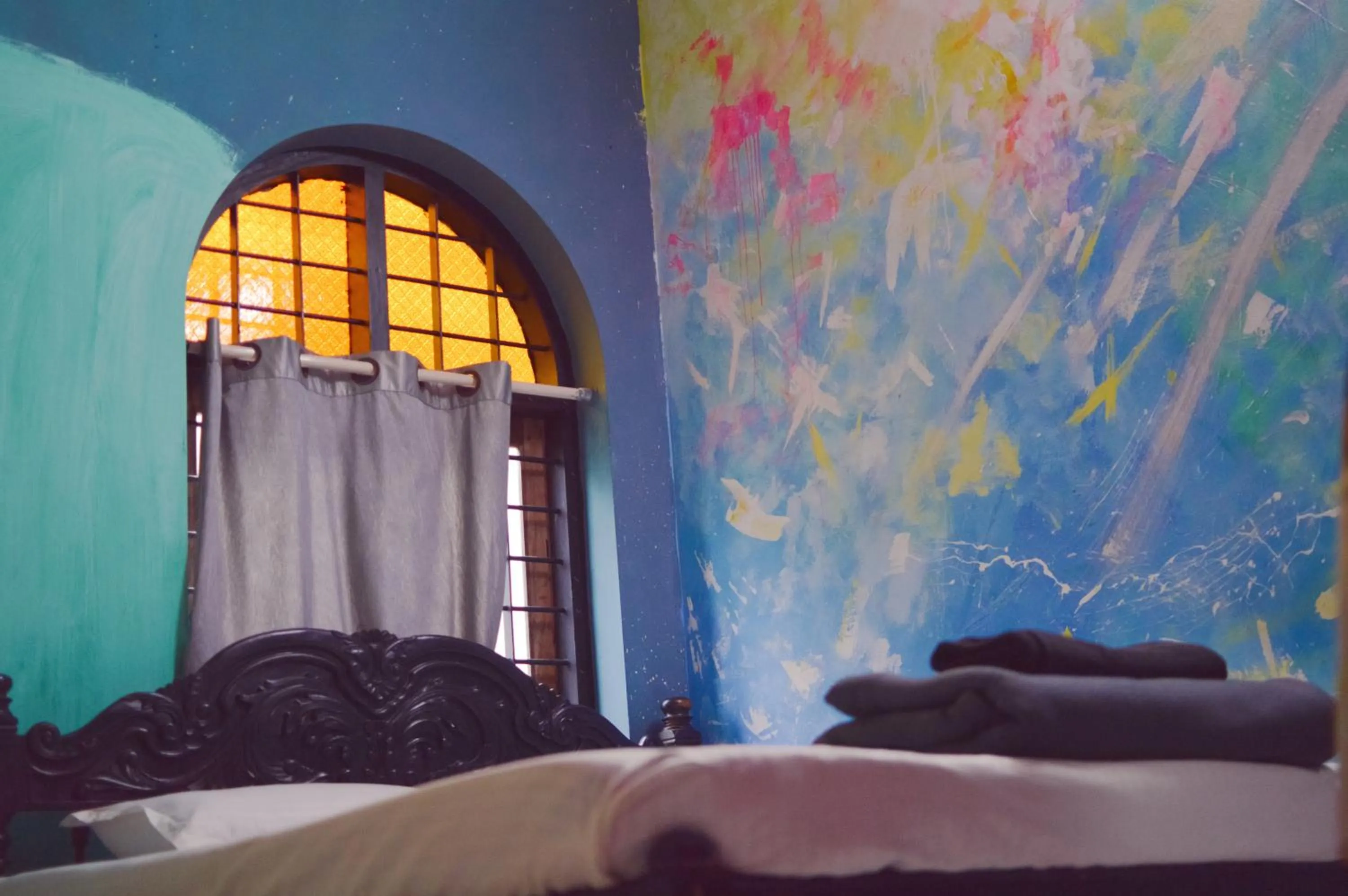 Bed in Santa Maria Hostel, Fort Kochi