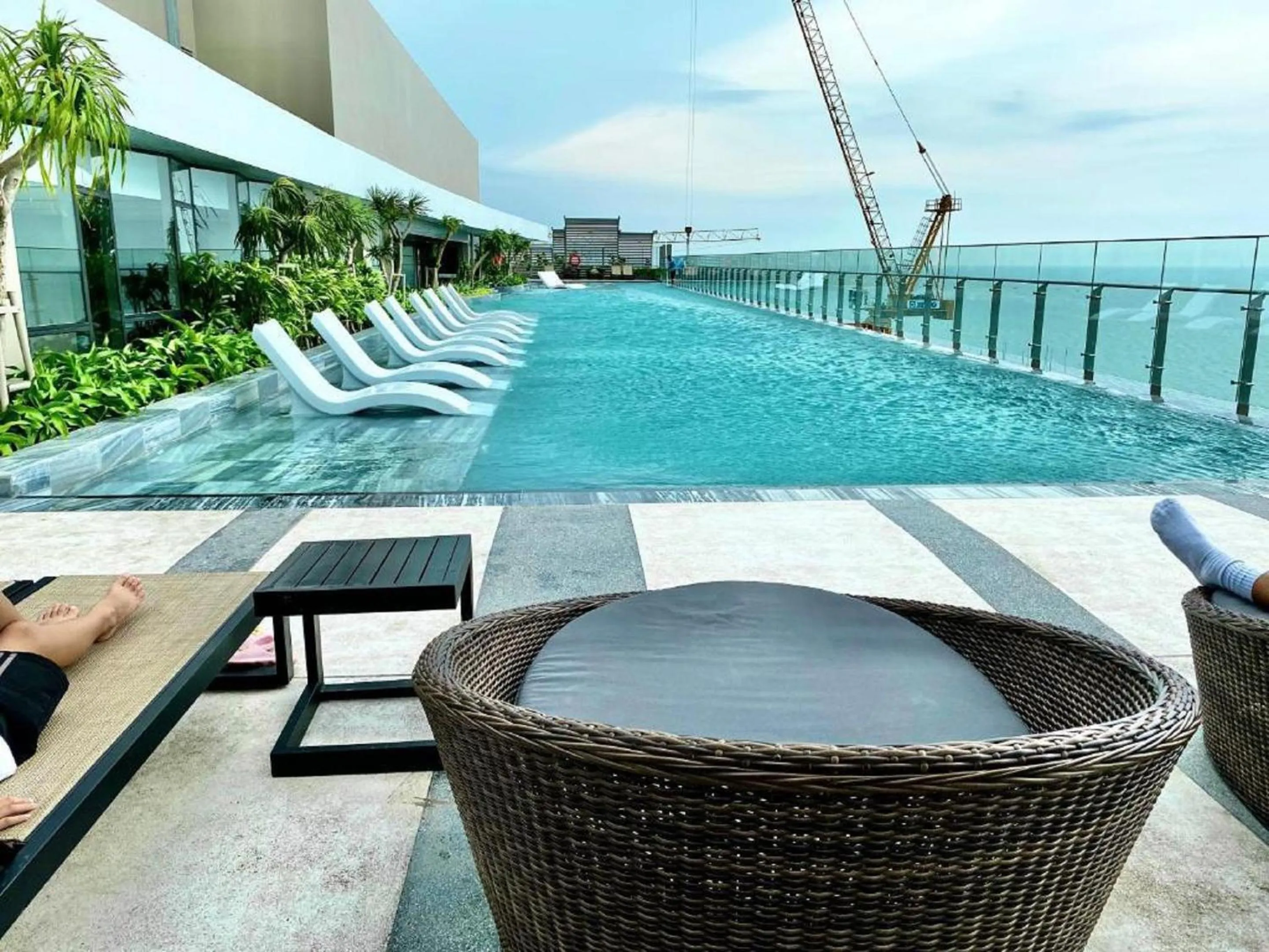 Swimming Pool in The Song Balcony Apartment Vung Tau