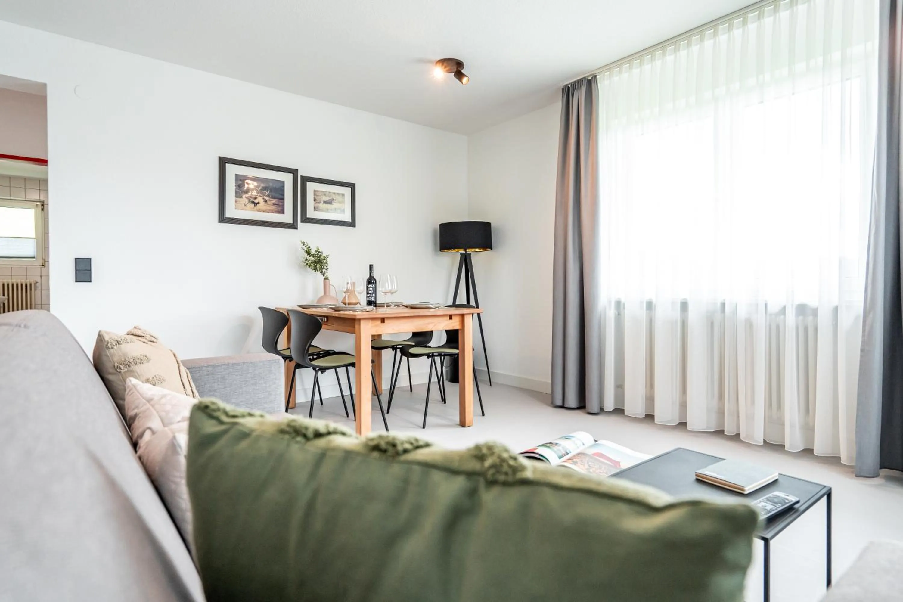 Living room in stuub hinterzarten