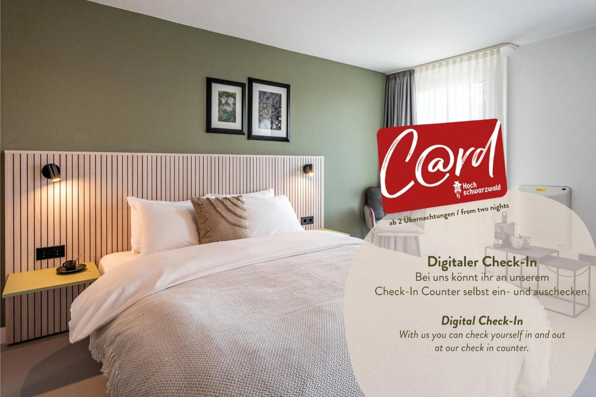 Bed in stuub hinterzarten