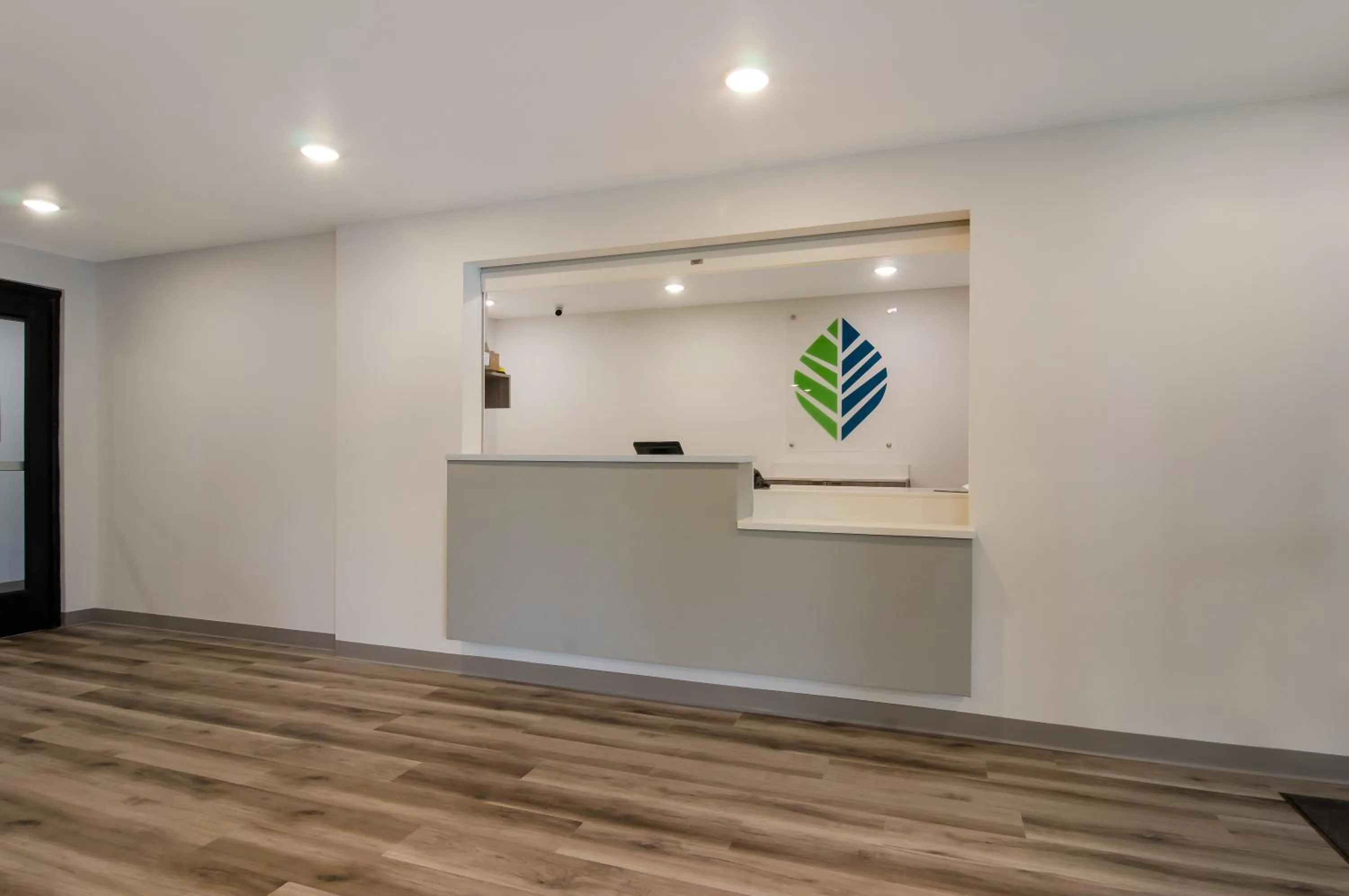 Lobby or reception in WoodSpring Suites Olympia - Lacey