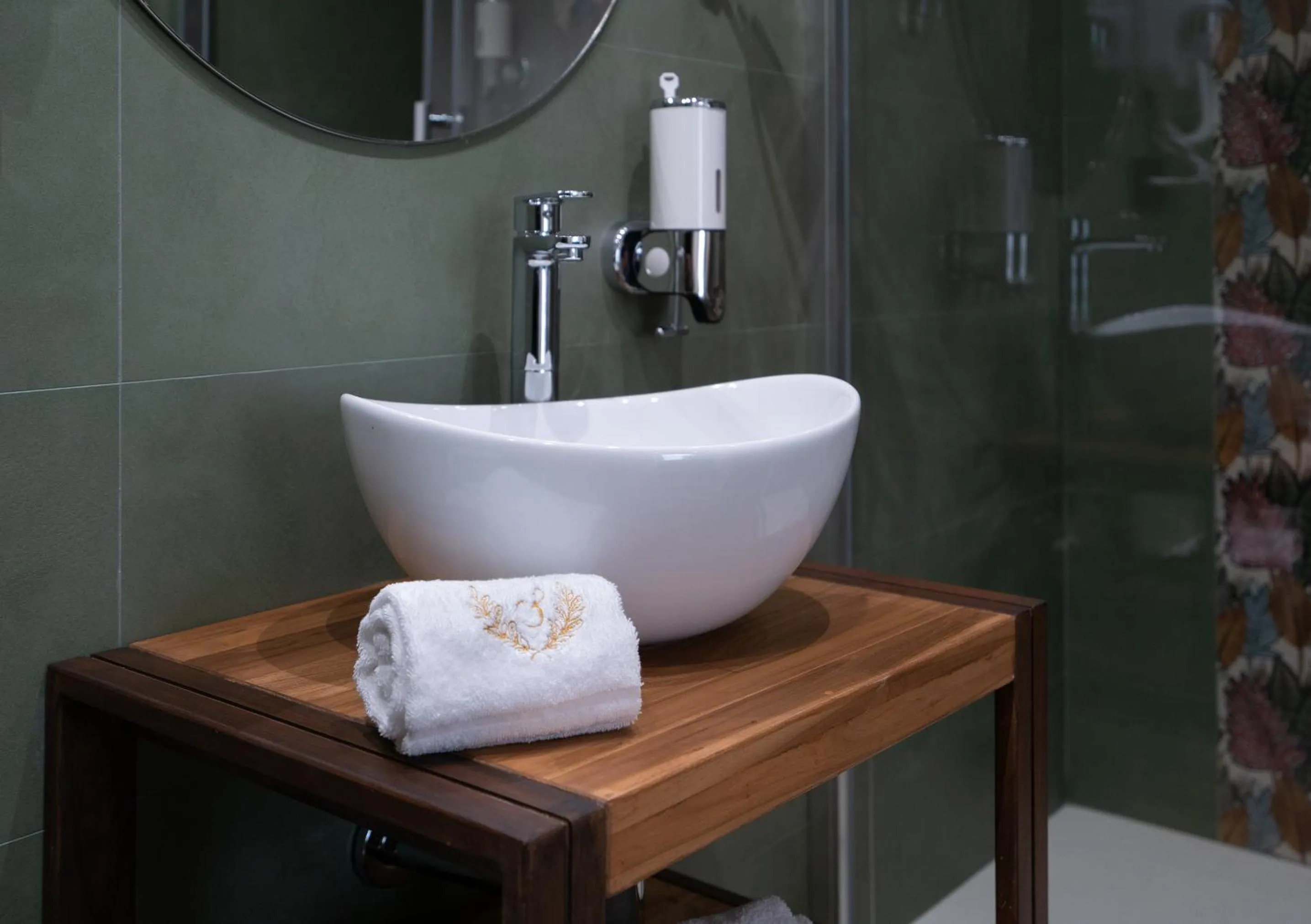 Bathroom in Sofi' Center Rooms