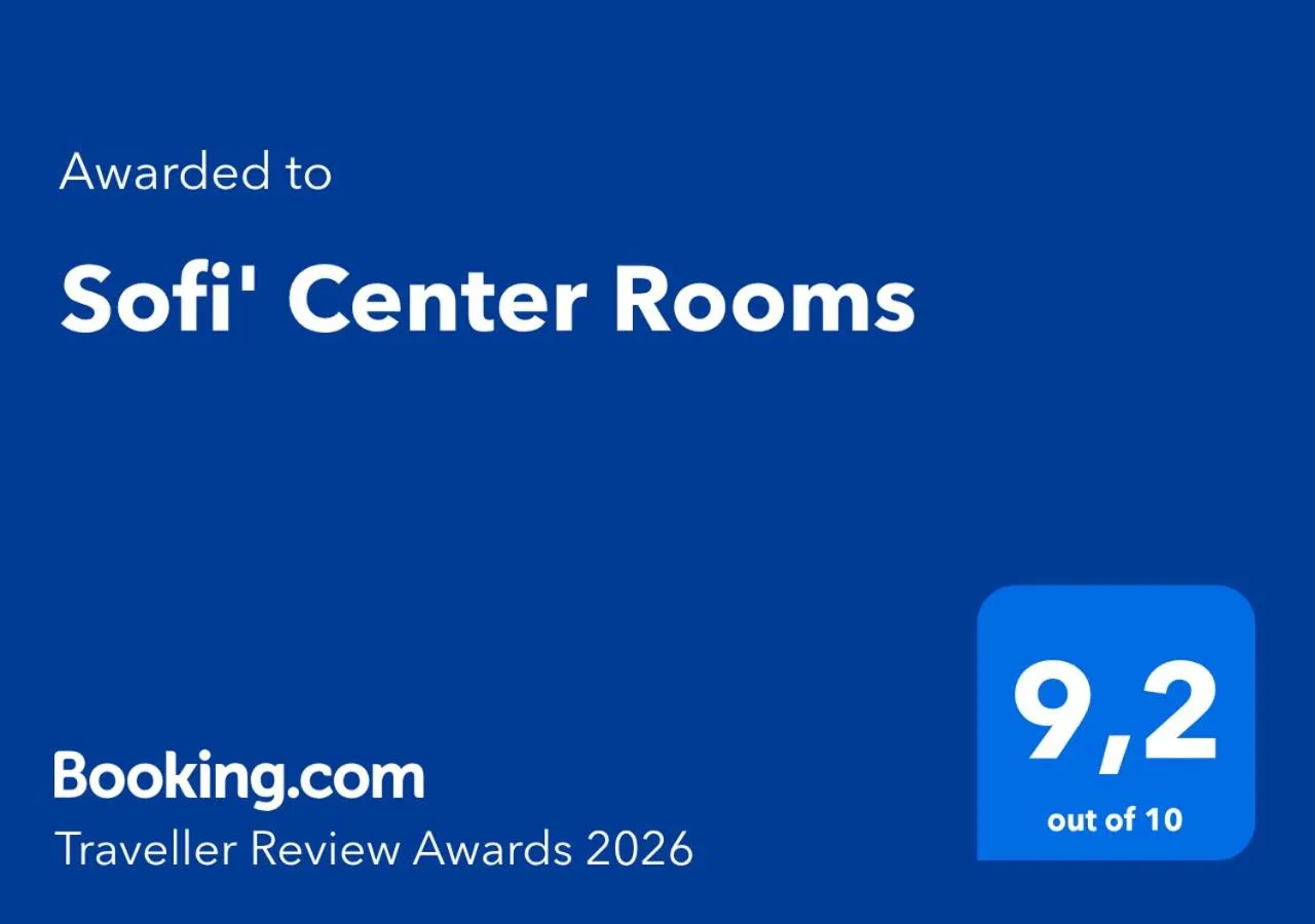 Certificate/Award in Sofi' Center Rooms