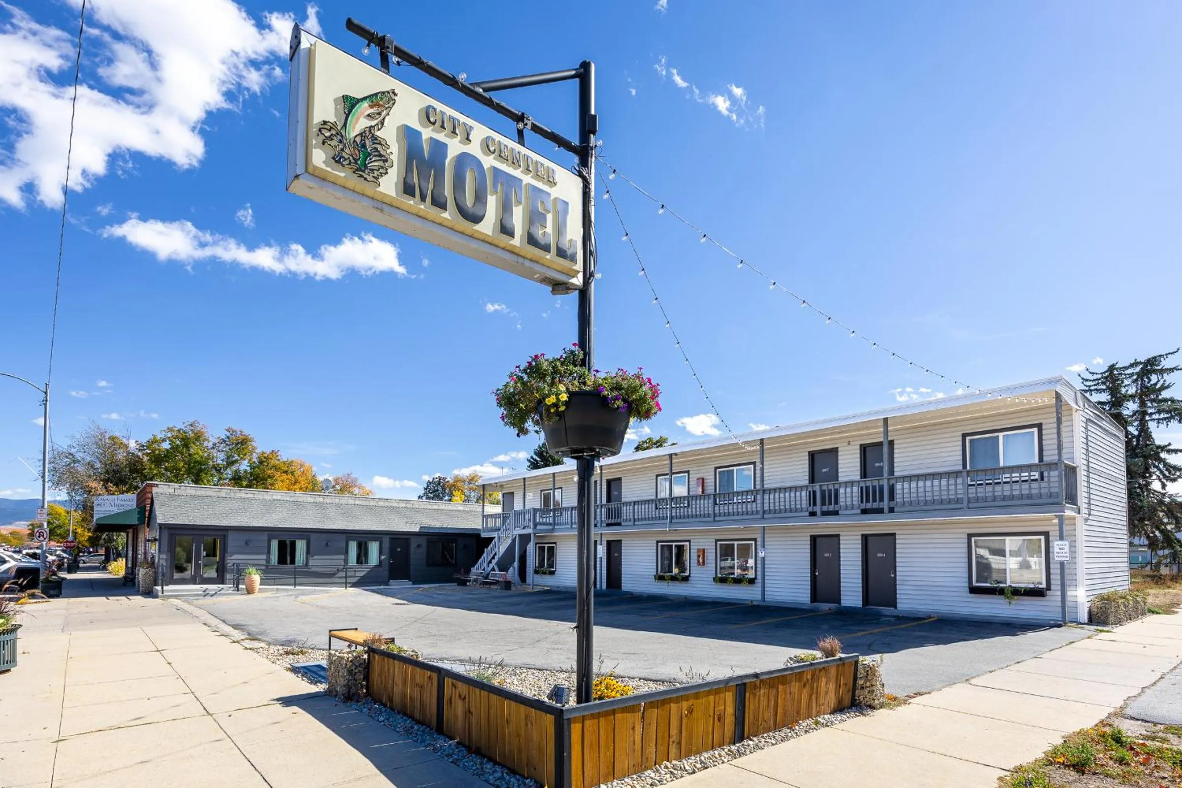 Property logo or sign in City Center Motel