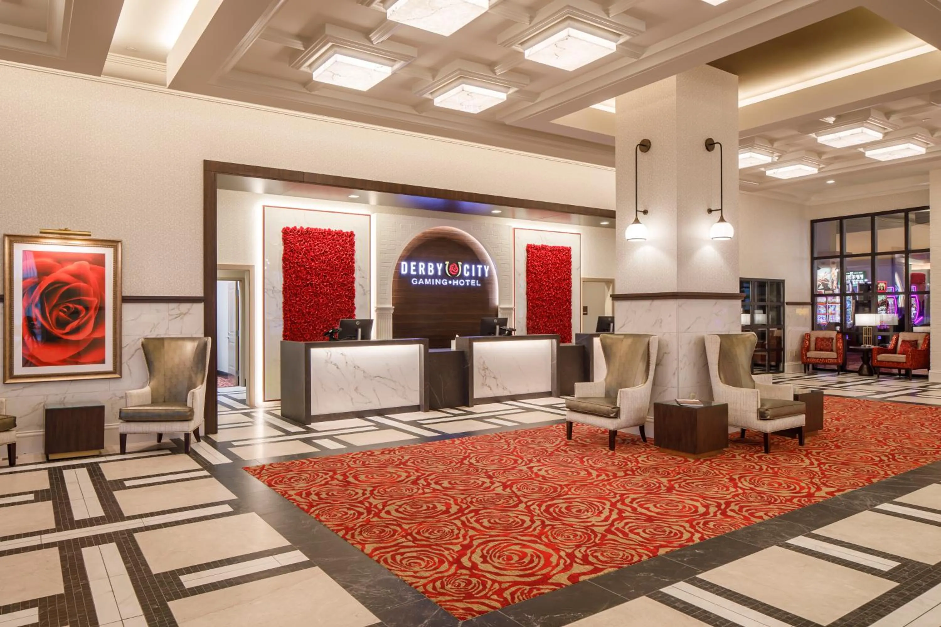 Lobby or reception in Derby City Gaming & Hotel - A Churchill Downs Property