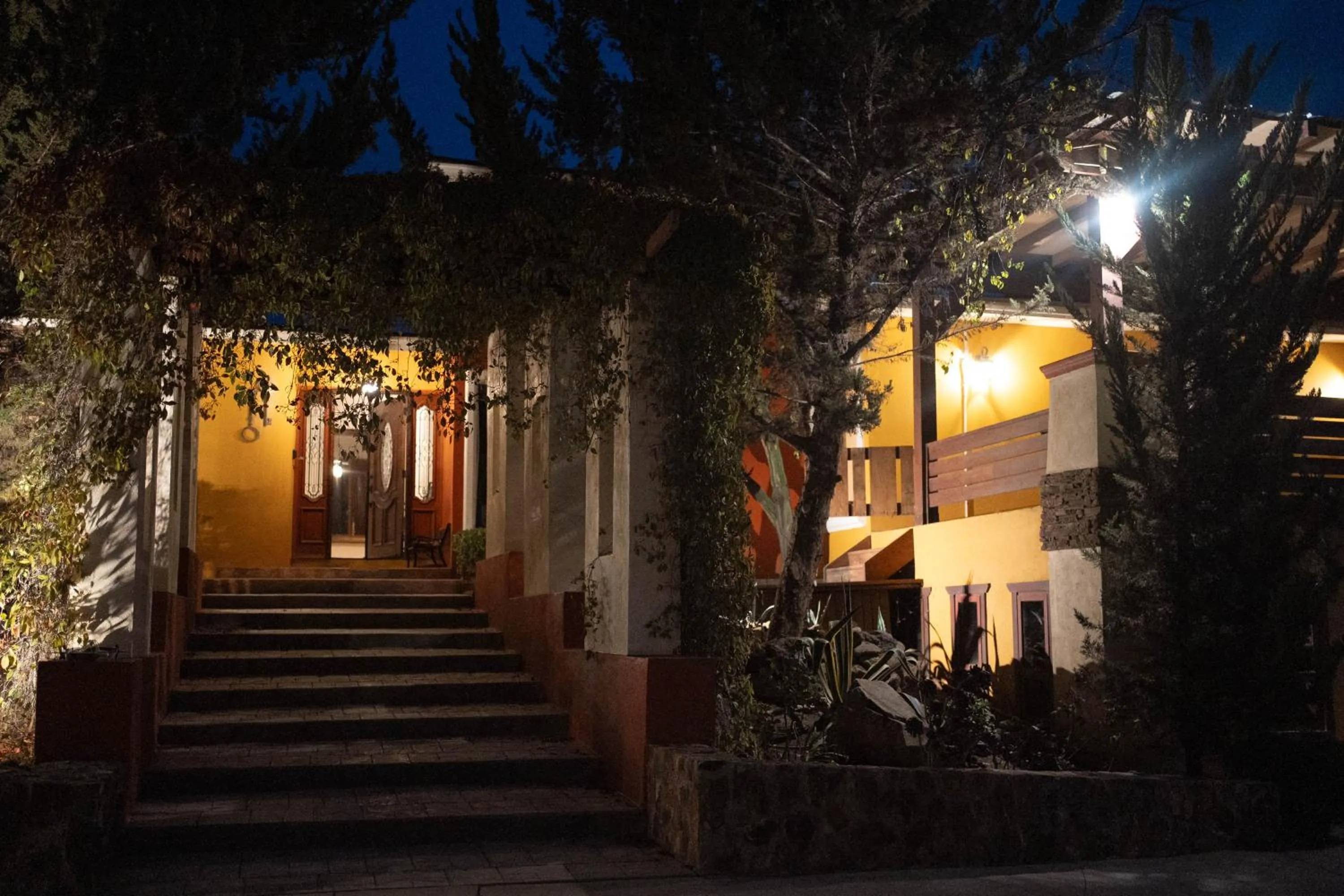 Night in Tierra Mia Hacienda Ruta del Vino