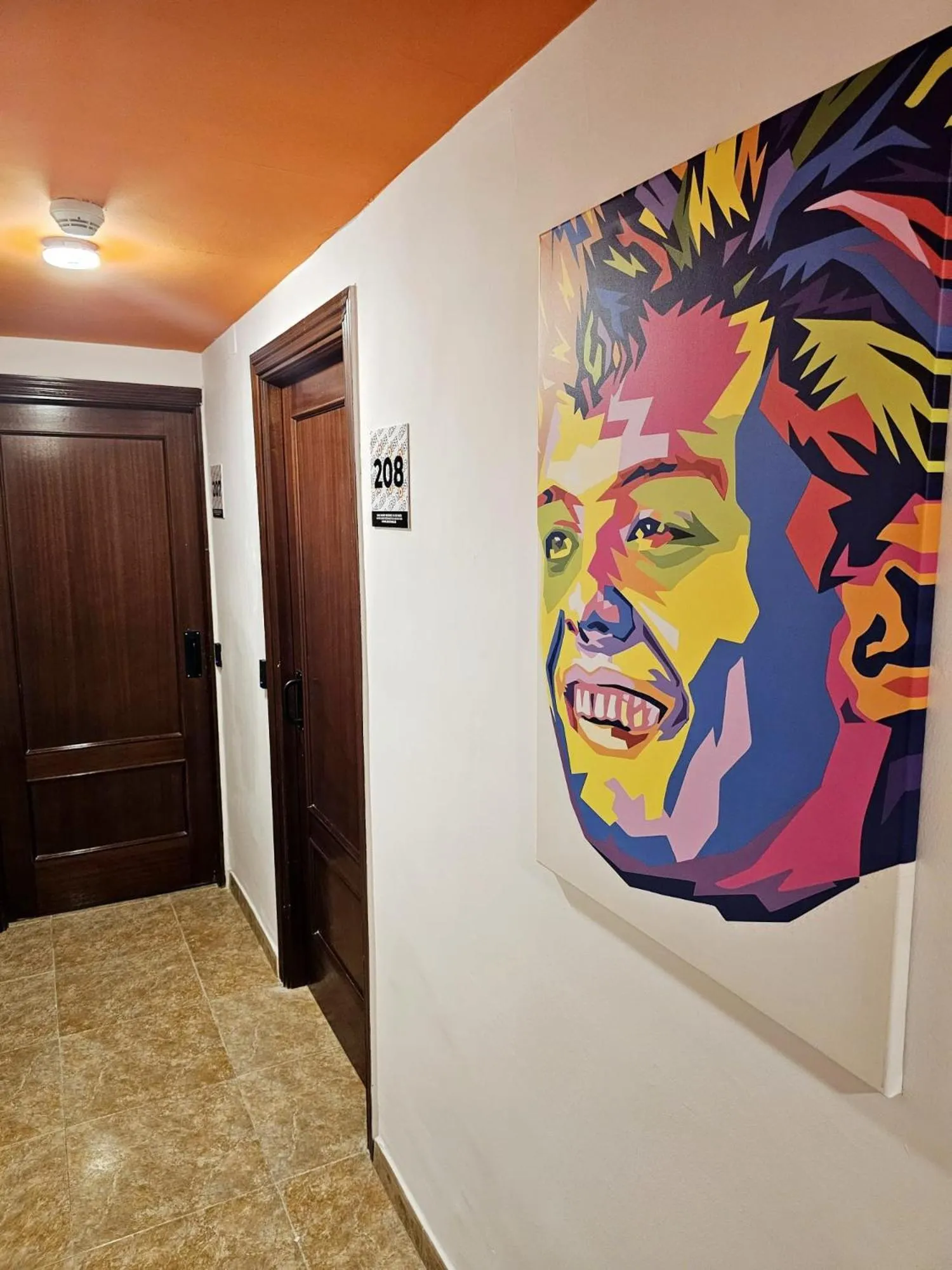 Decorative detail in Arc House Granada