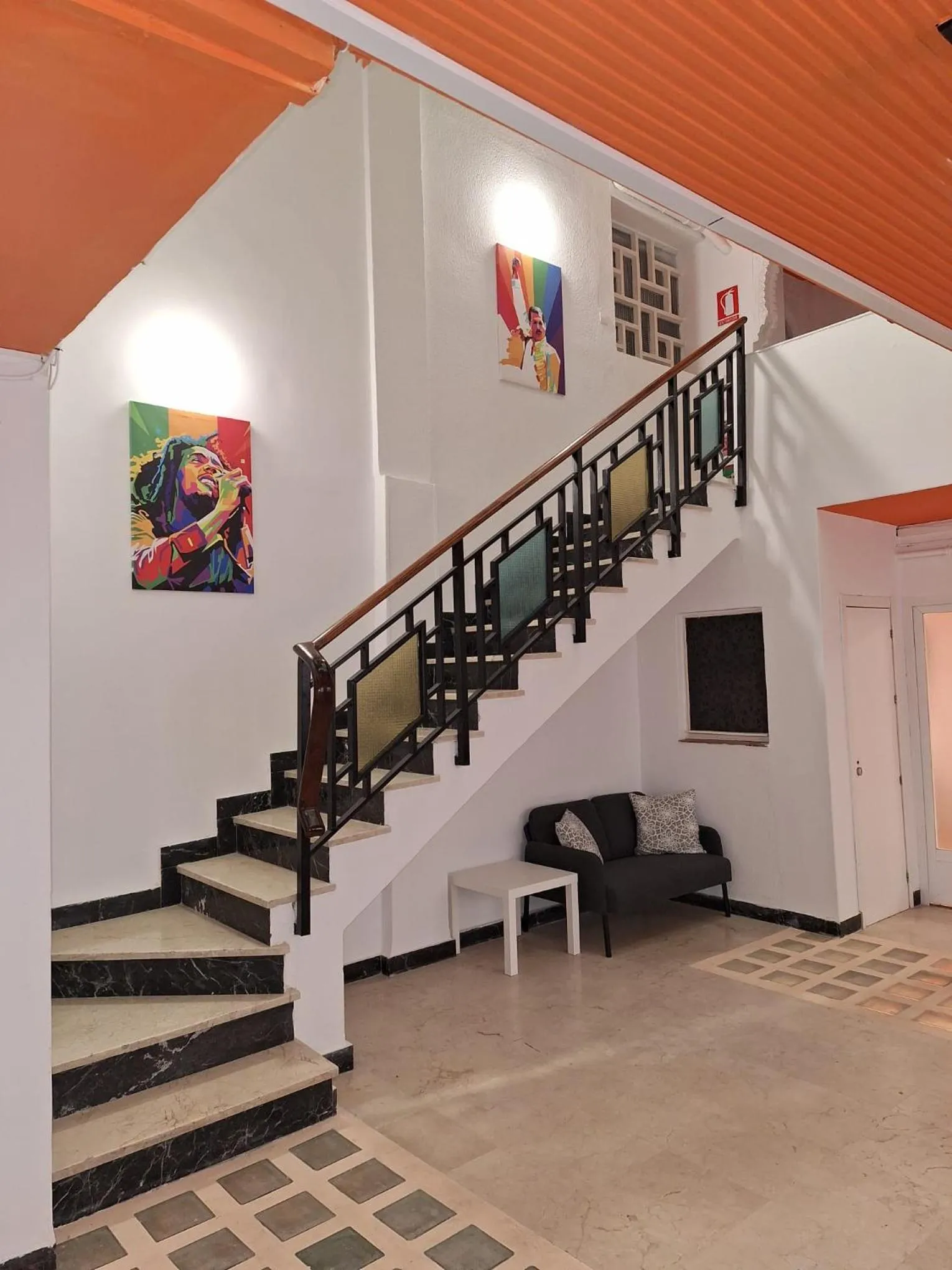 Living room in Arc House Granada