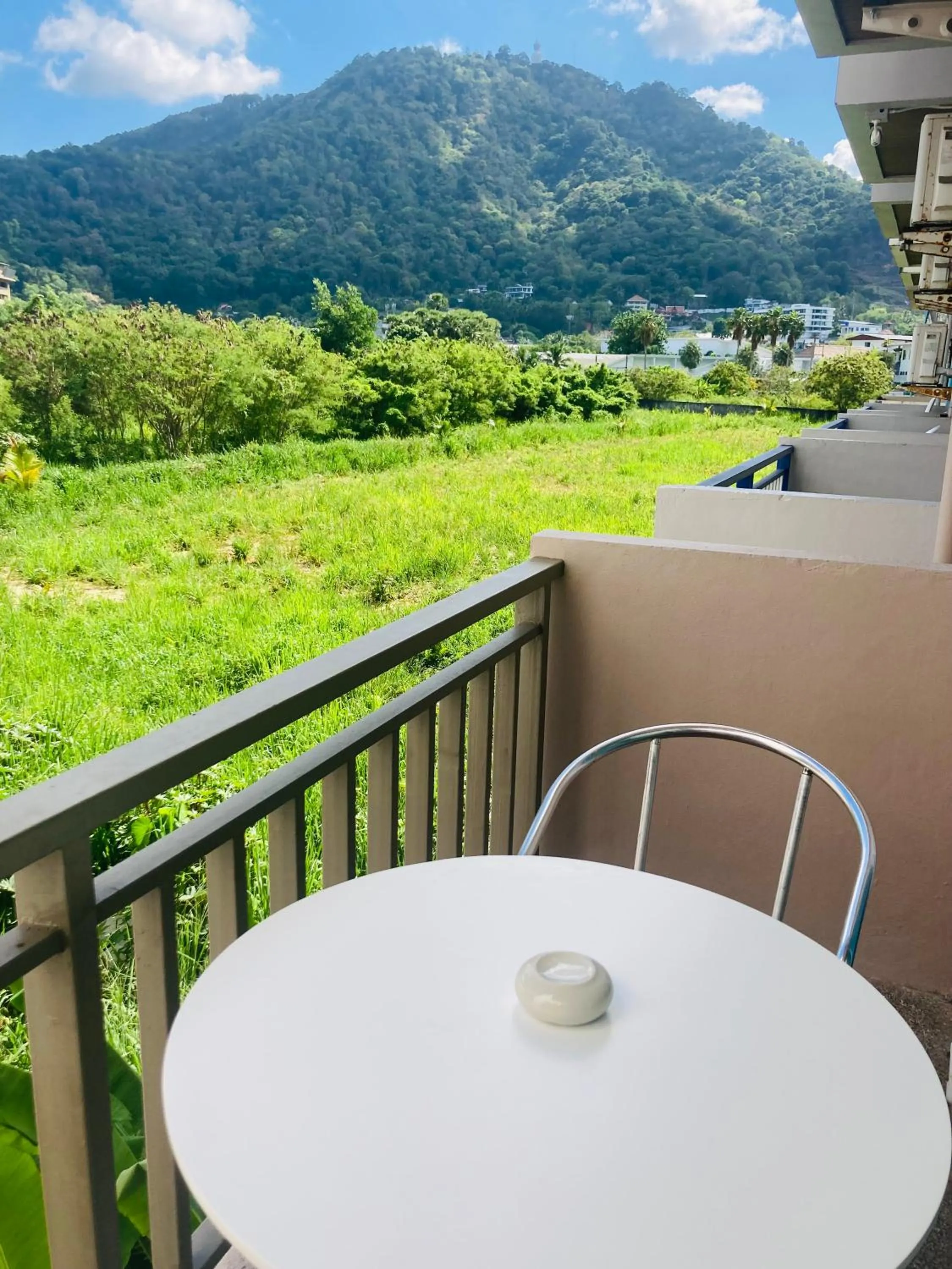 Balcony/Terrace in Guest house Helene