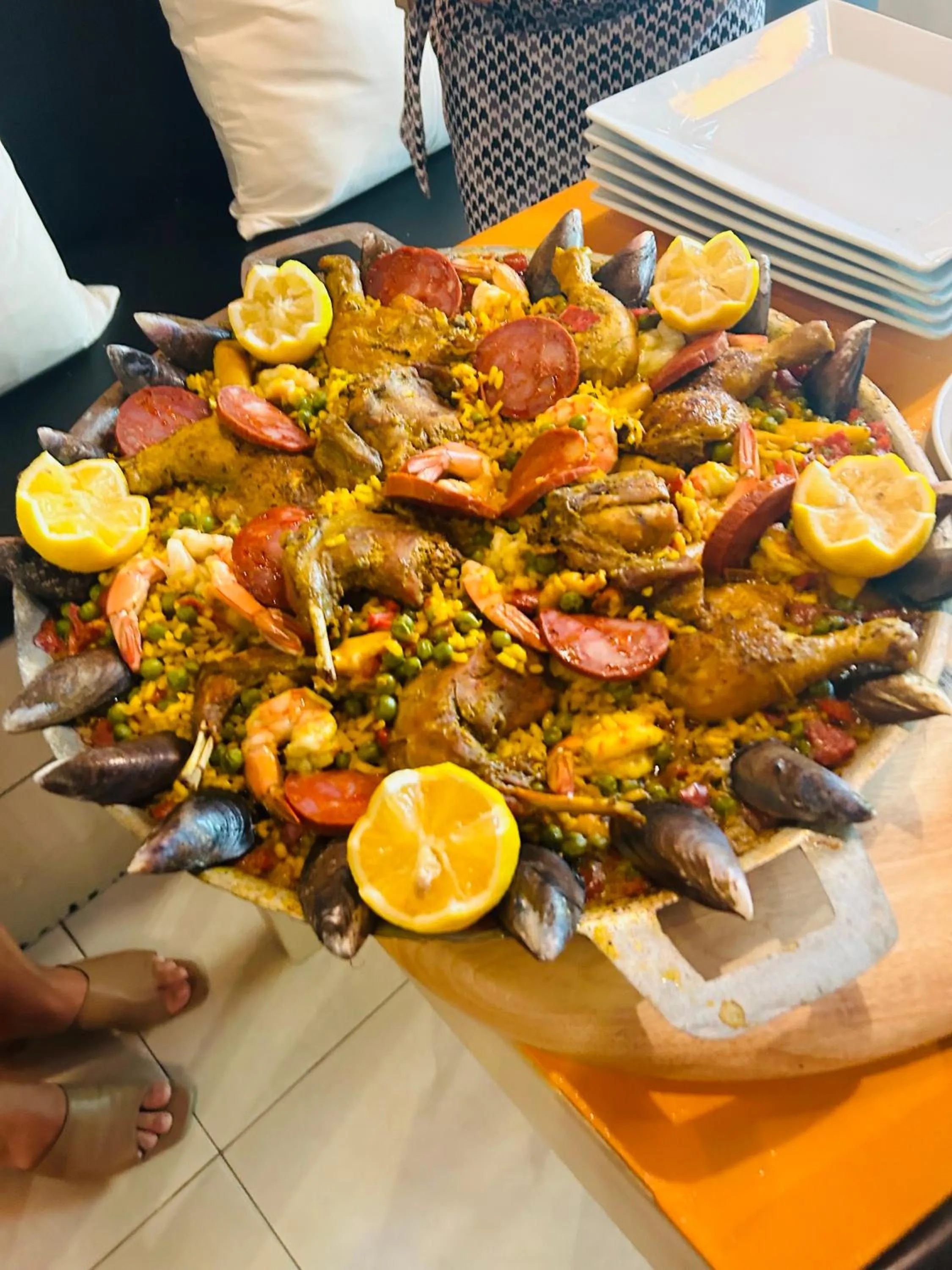 Dinner in Guest house Helene