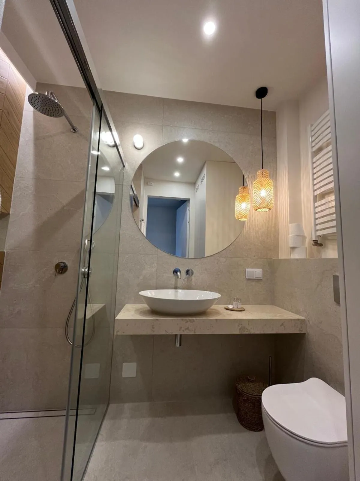 Bathroom in Aura Medical SPA Nałęczów