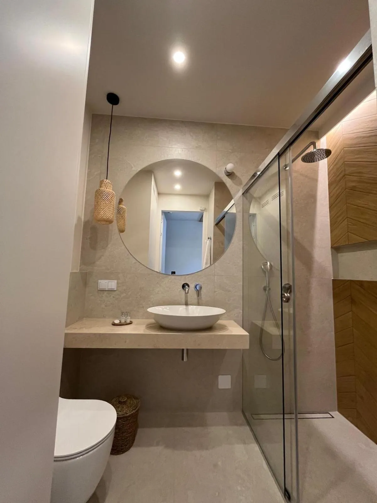 Shower in Aura Medical SPA Nałęczów