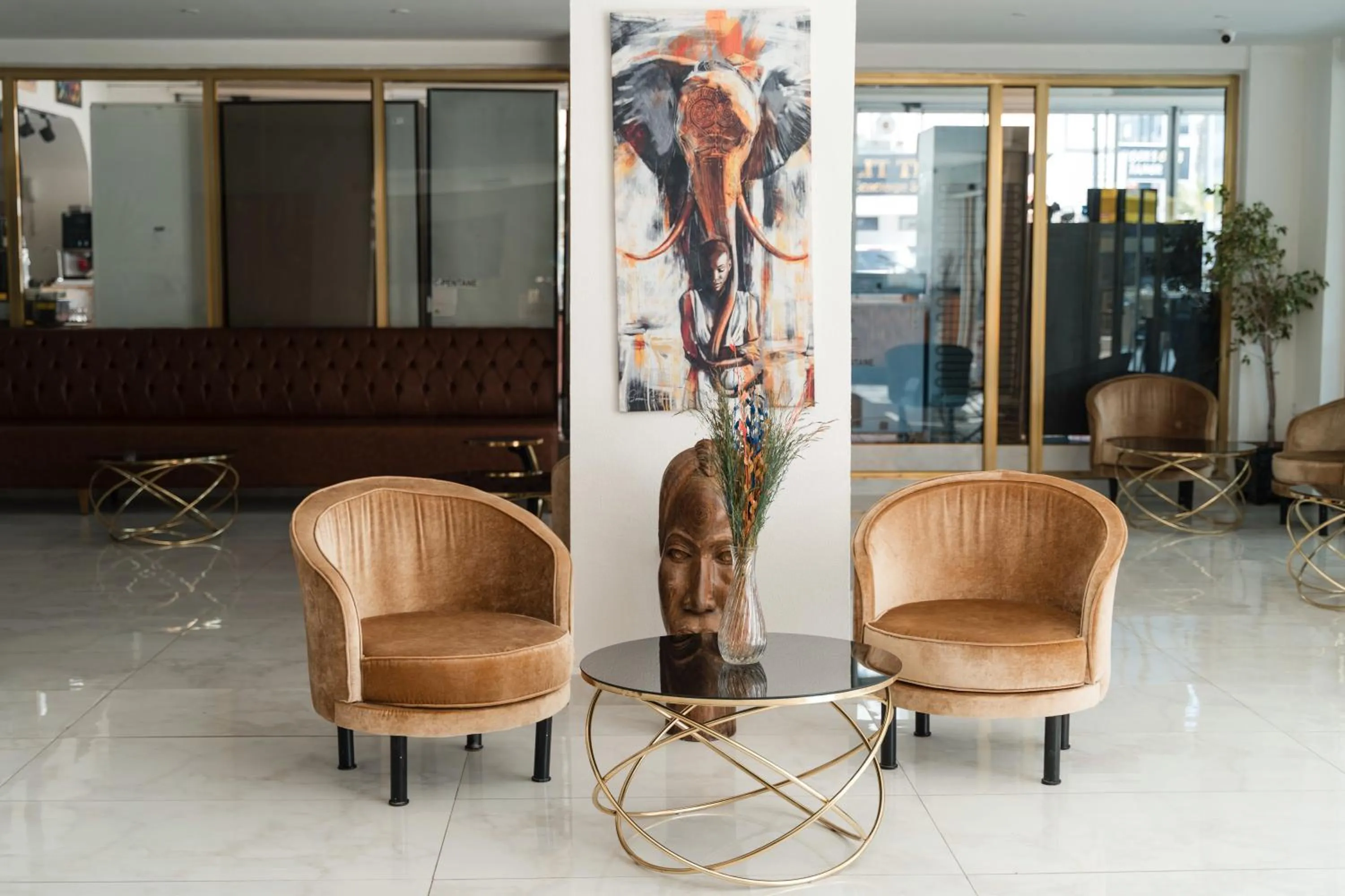 Seating area in Far Life Hotel