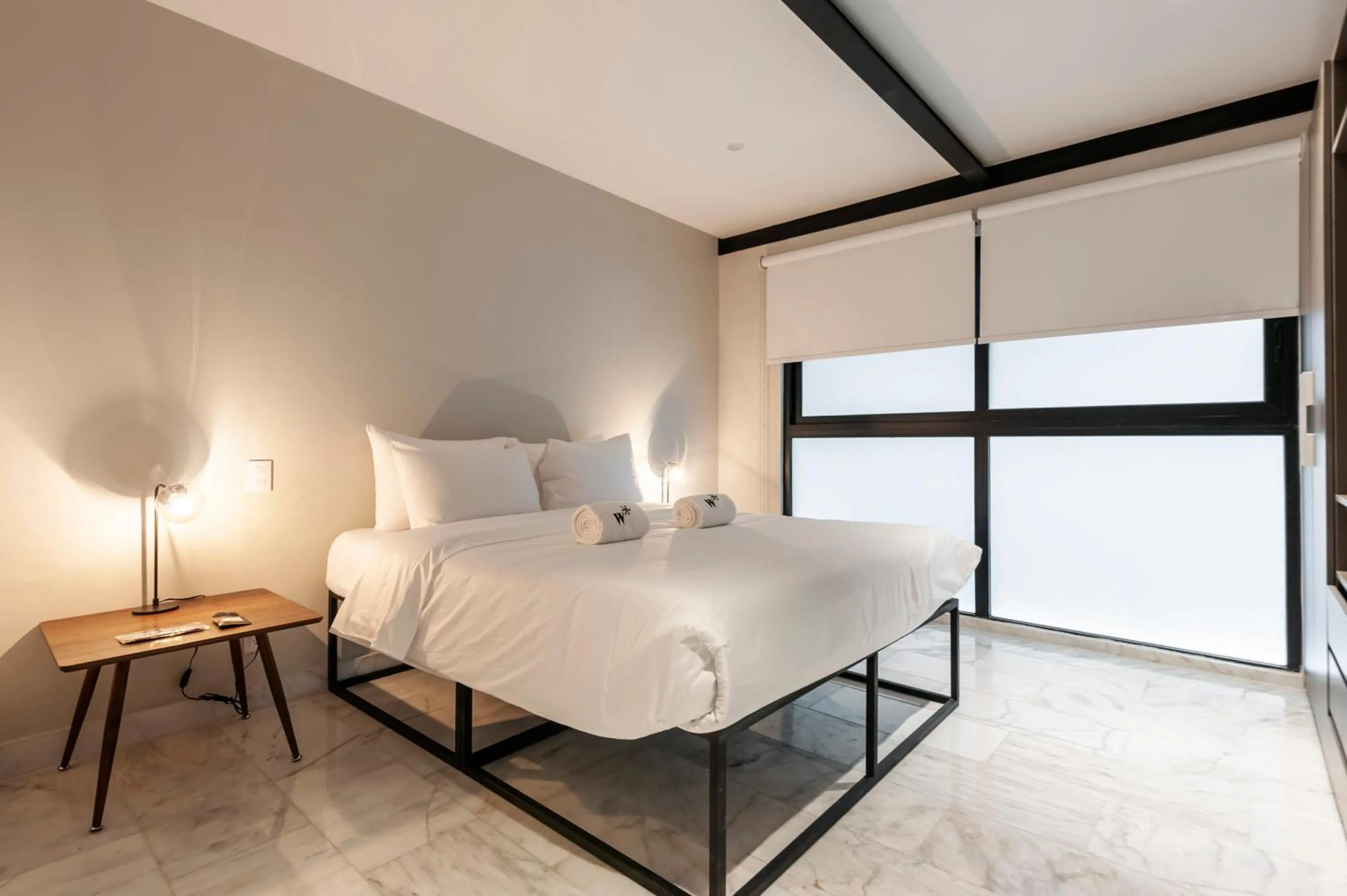 Bedroom in Arquimedes 138 by Wynwood House