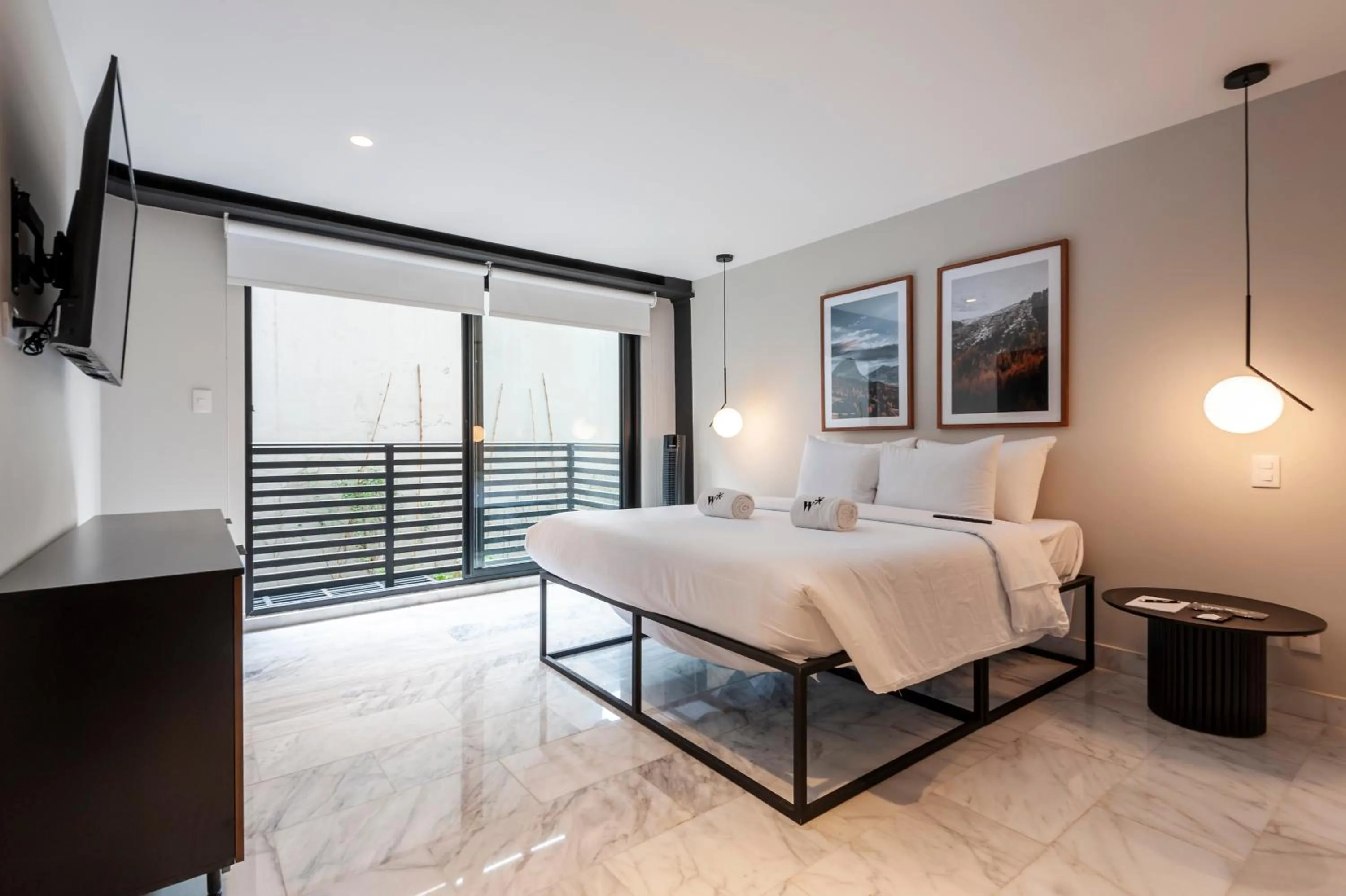 Bedroom in Arquimedes 138 by Wynwood House