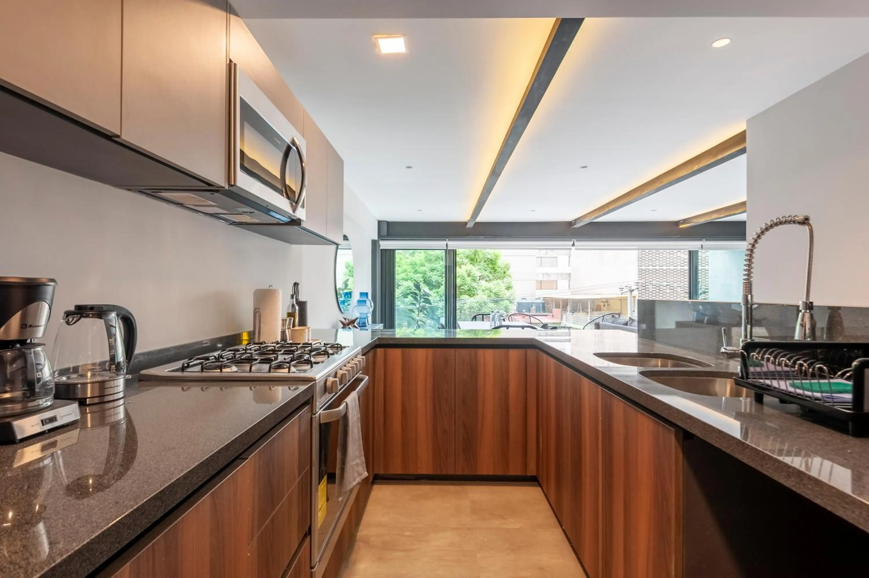 Kitchen or kitchenette in Arquimedes 138 by Wynwood House