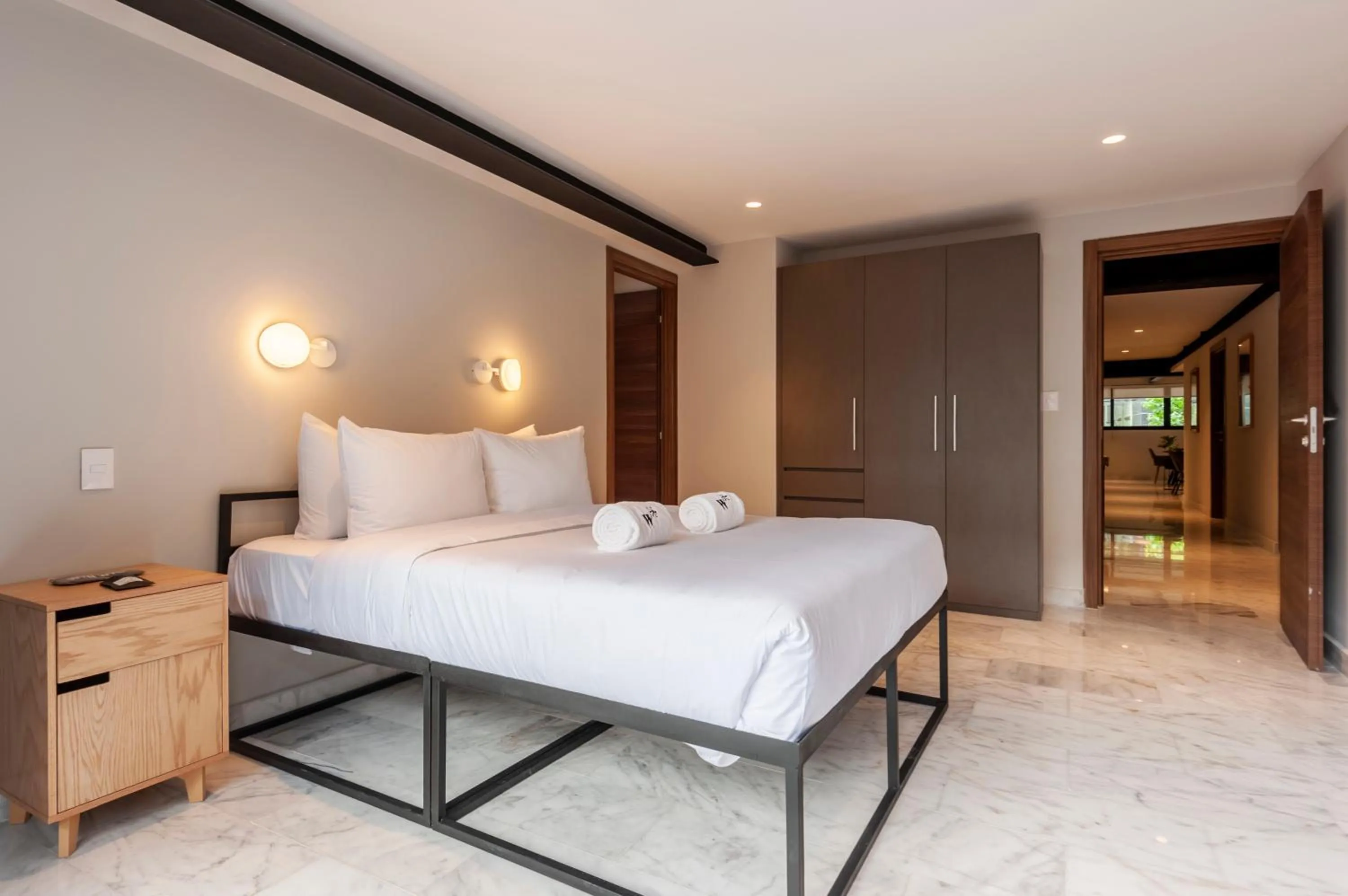 Bedroom in Arquimedes 138 by Wynwood House