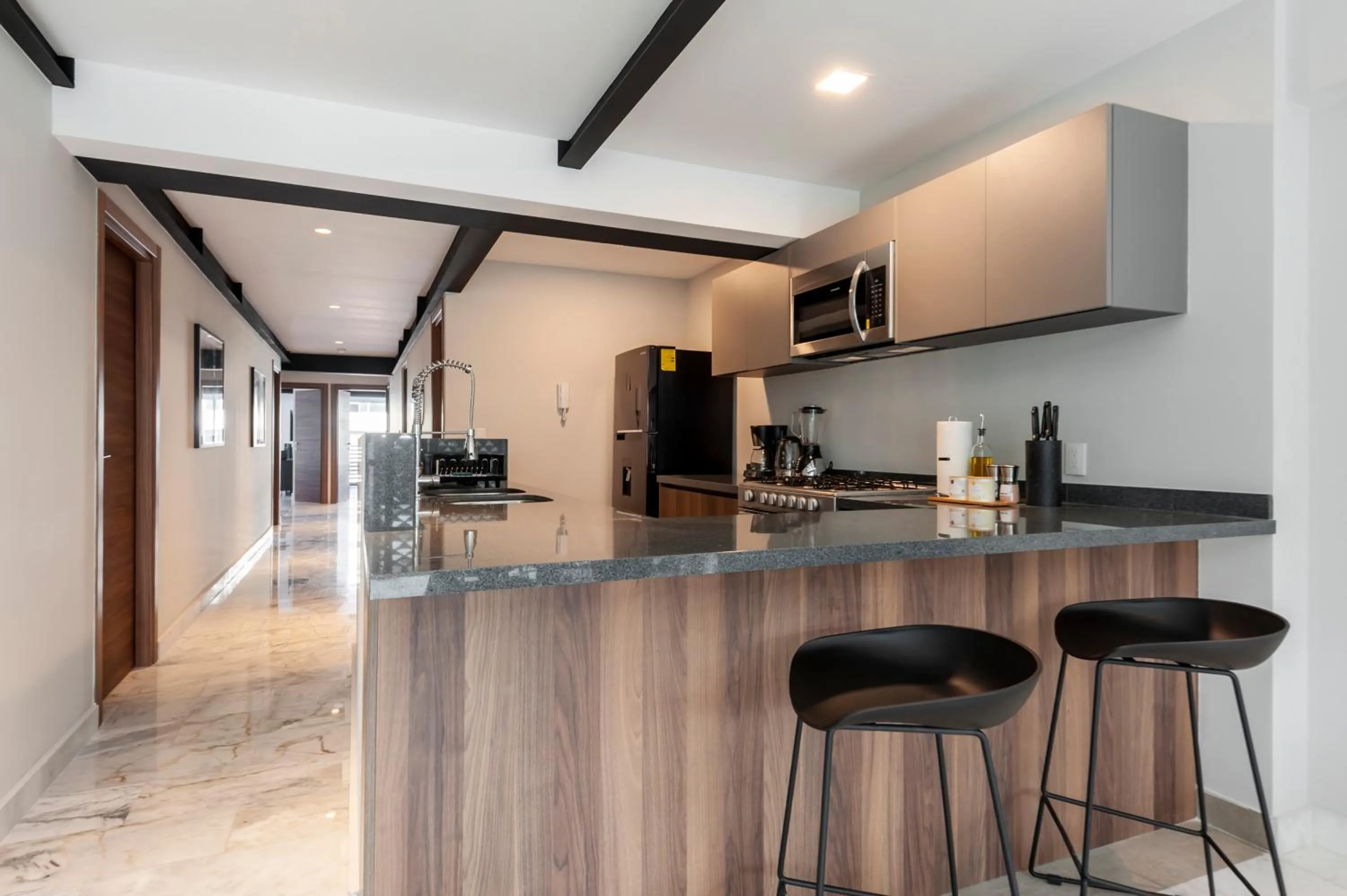 Kitchen or kitchenette in Arquimedes 138 by Wynwood House