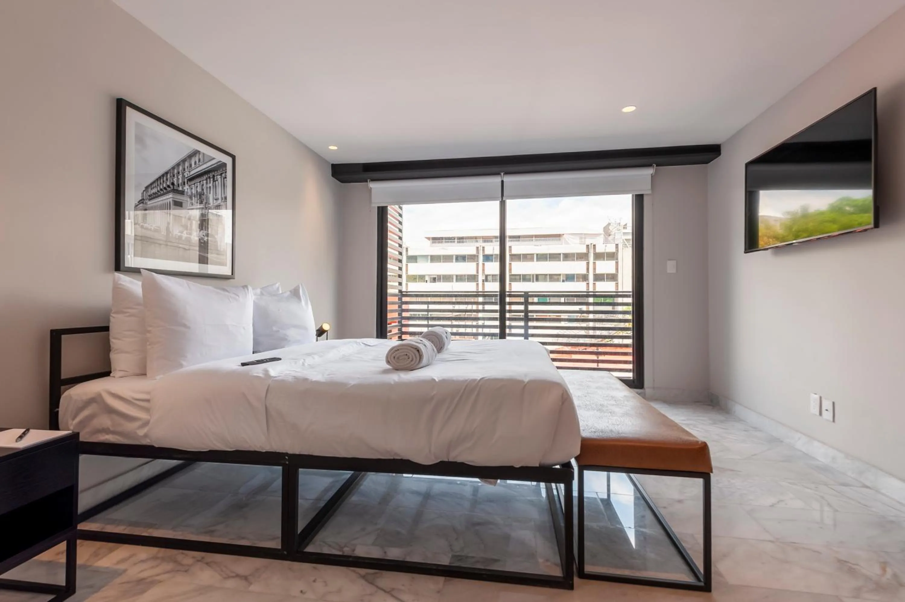 Bedroom in Arquimedes 138 by Wynwood House