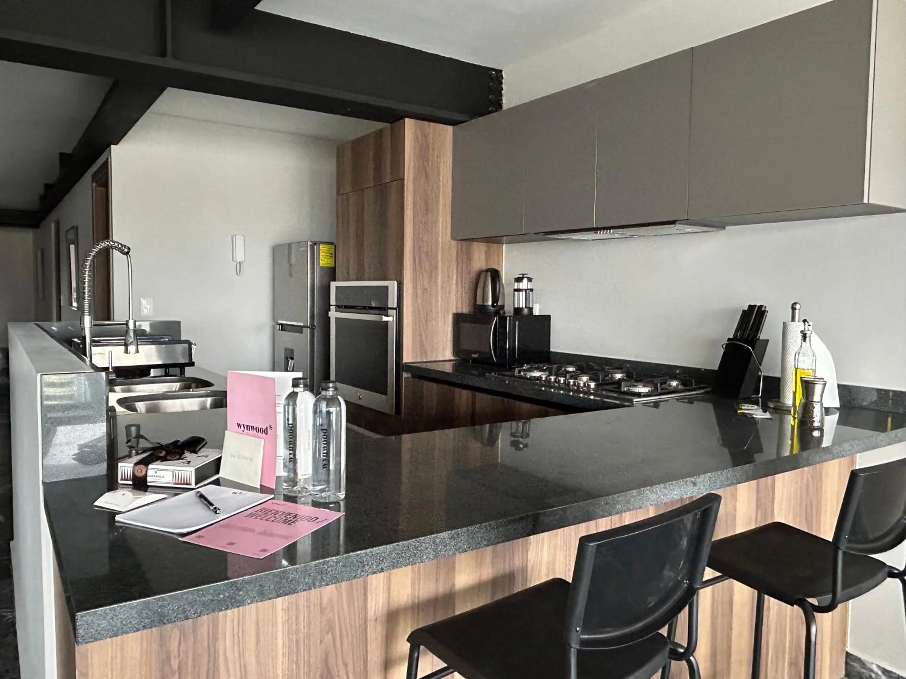 Dining area in Arquimedes 138 by Wynwood House