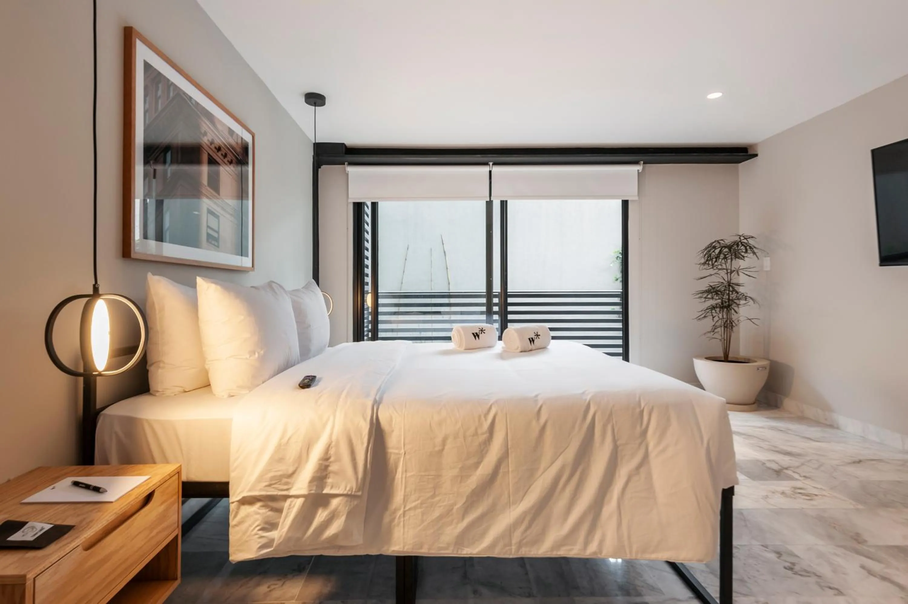 Bedroom in Arquimedes 138 by Wynwood House