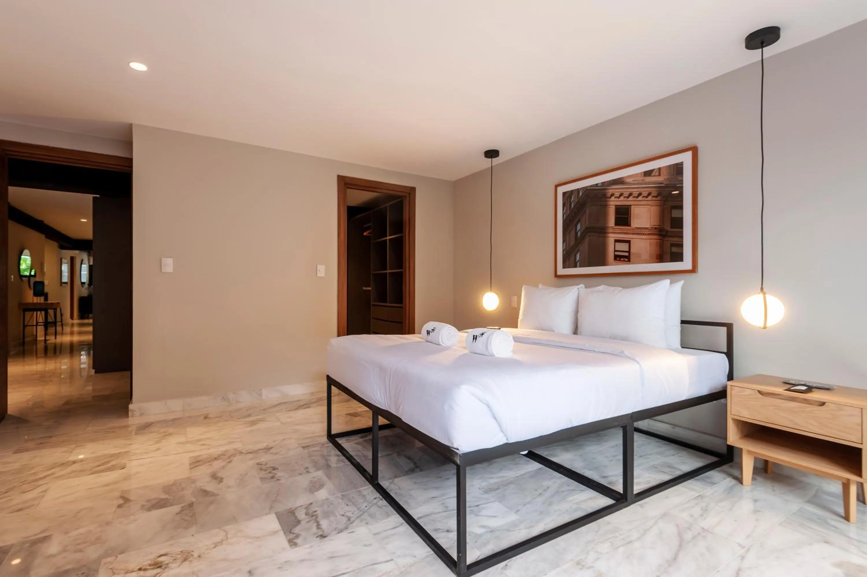 Bedroom in Arquimedes 138 by Wynwood House