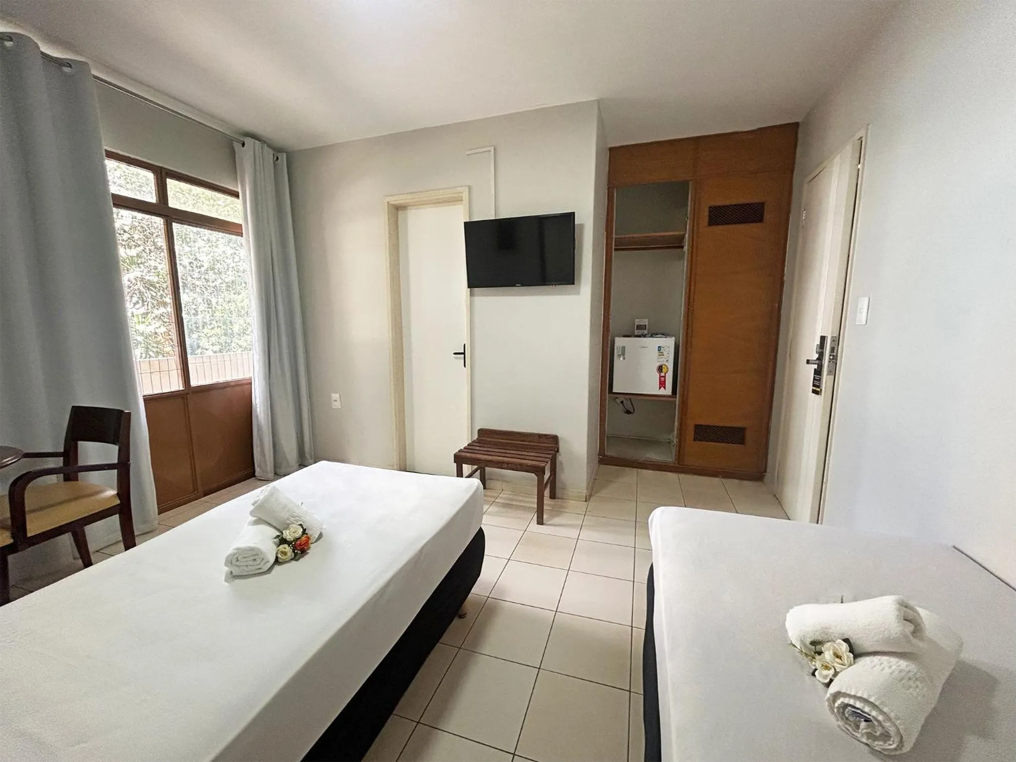 Bedroom, Bed in Hotel Alvorada Taguatinga by Bsb Inn