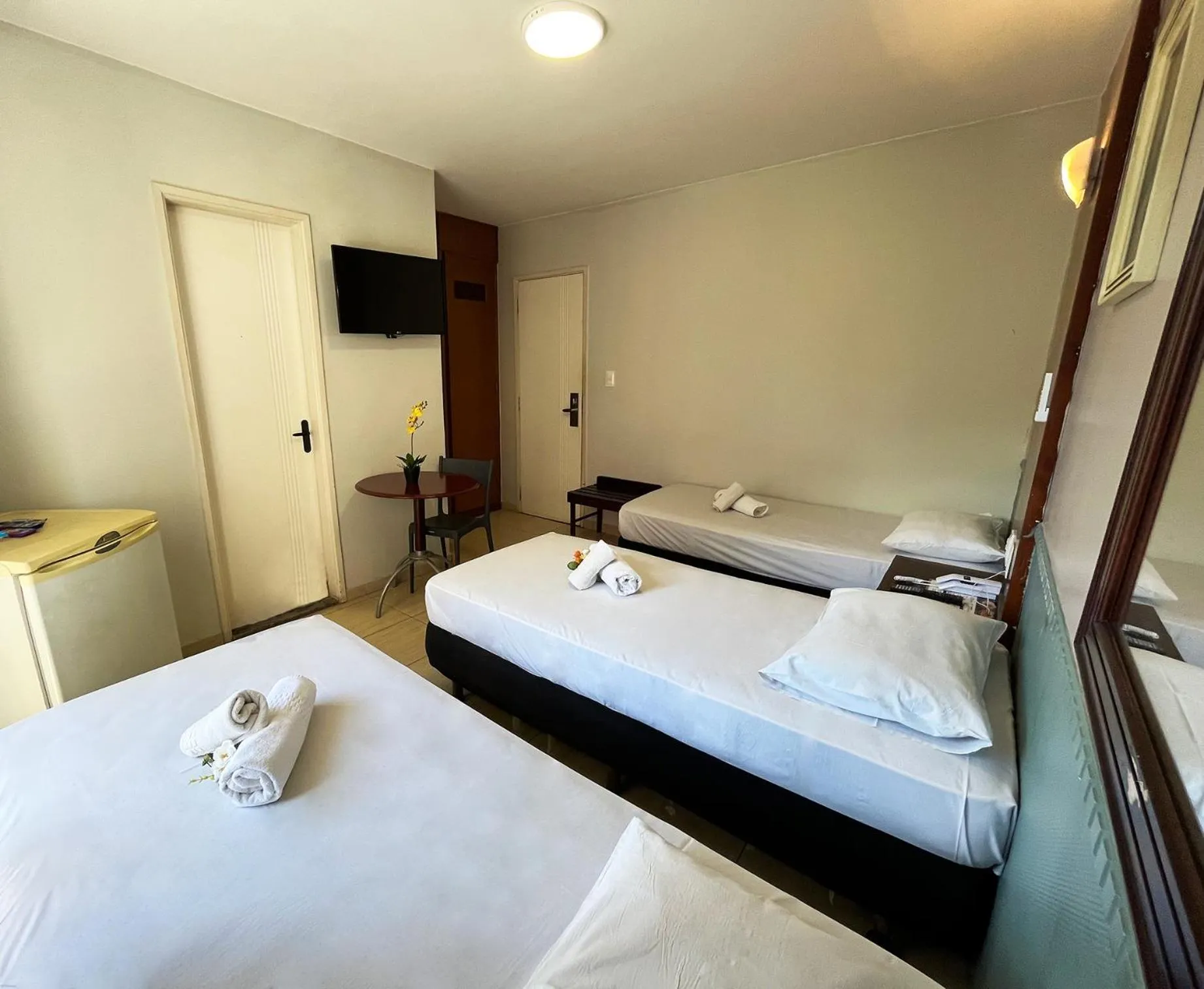 Bedroom, Bed in Hotel Alvorada Taguatinga by Bsb Inn