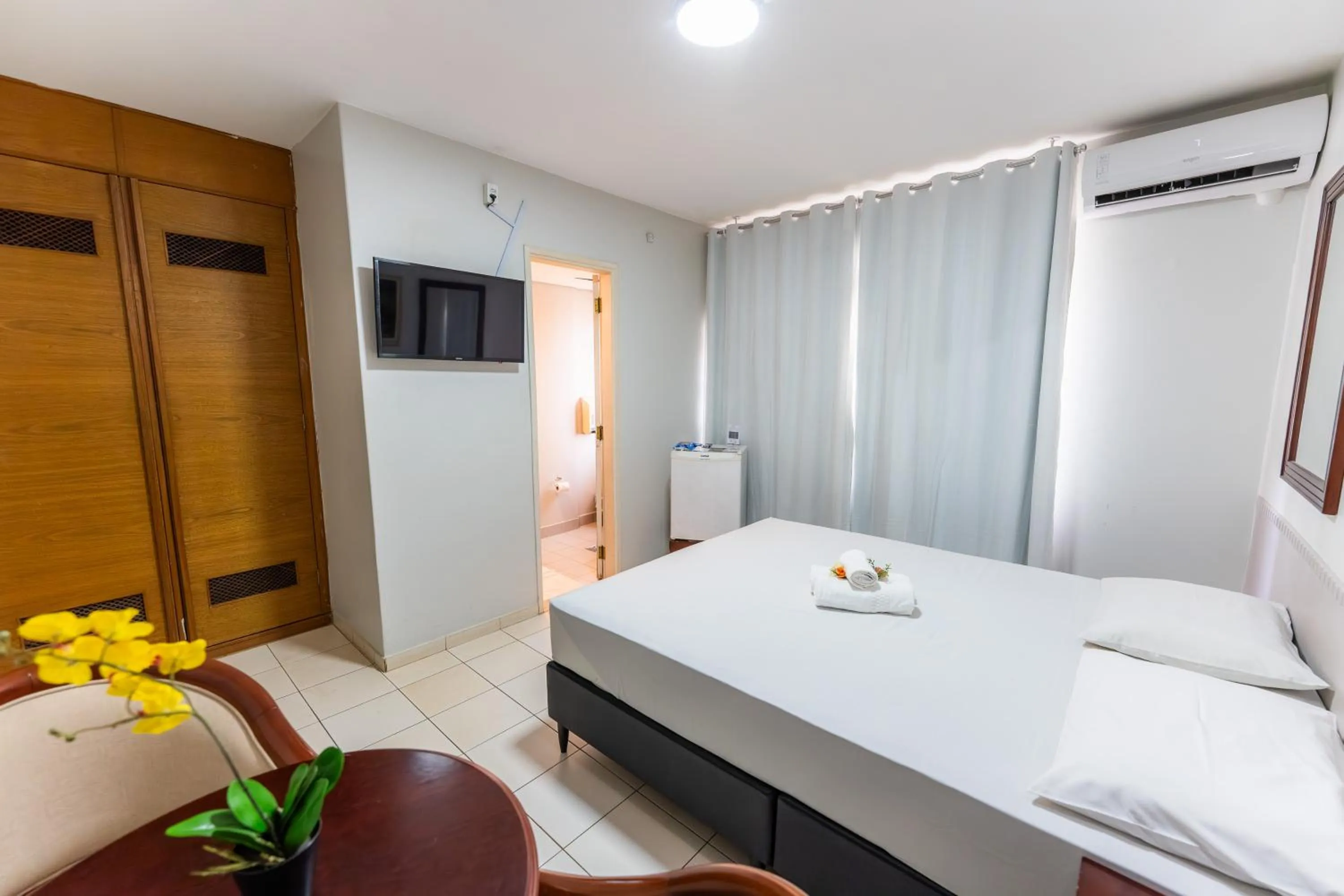 Bedroom, Bed in Hotel Alvorada Taguatinga by Bsb Inn