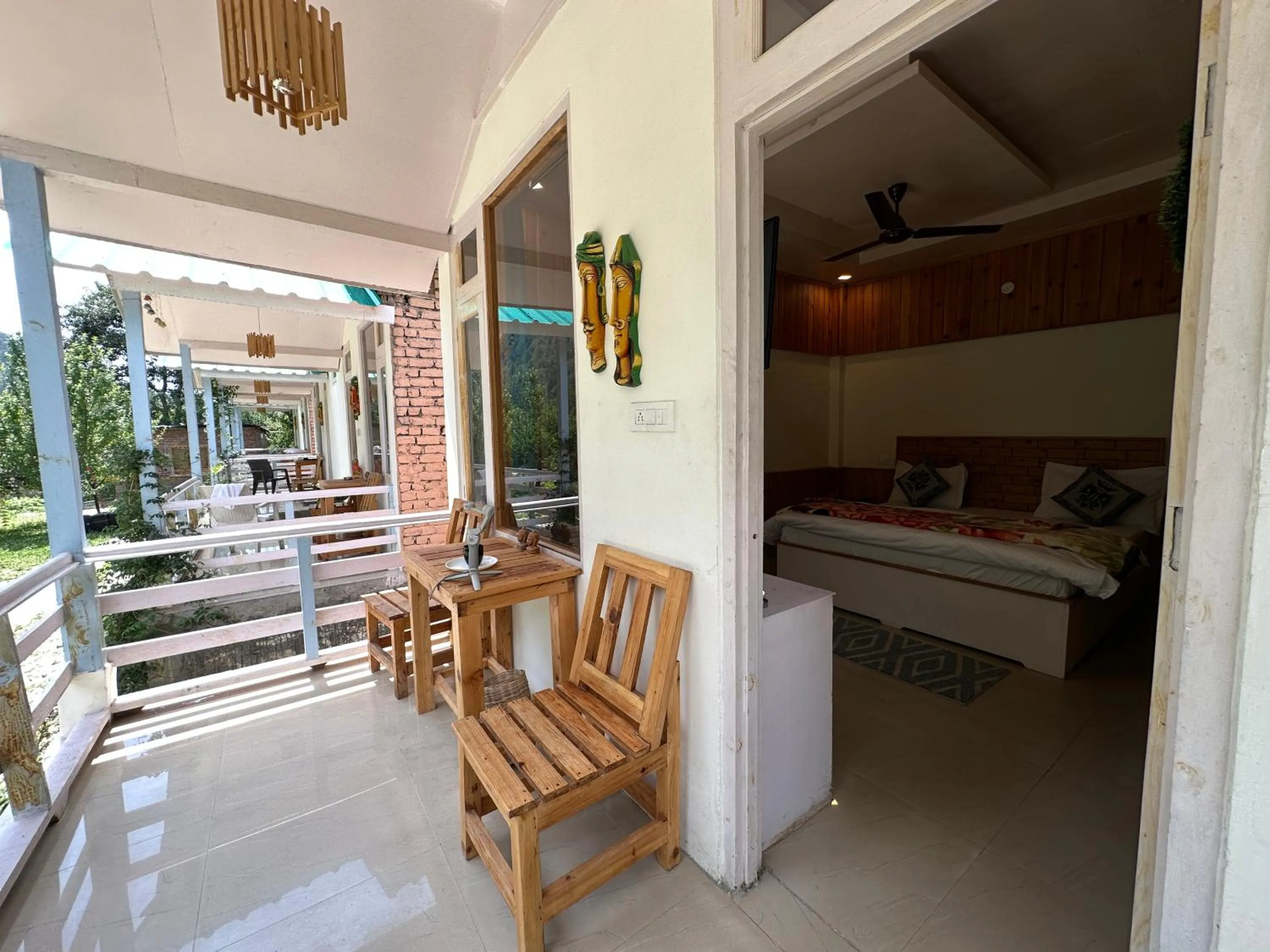 Patio in The Stream Kasol