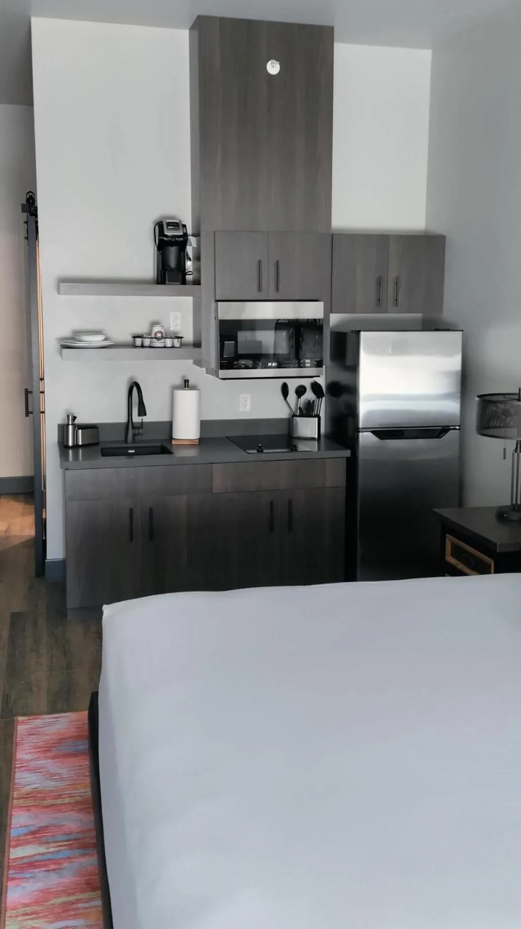 Kitchen or kitchenette, Bed in Bunk House