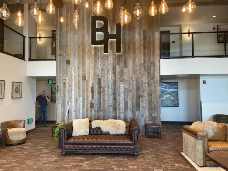 Lobby or reception in Bunk House